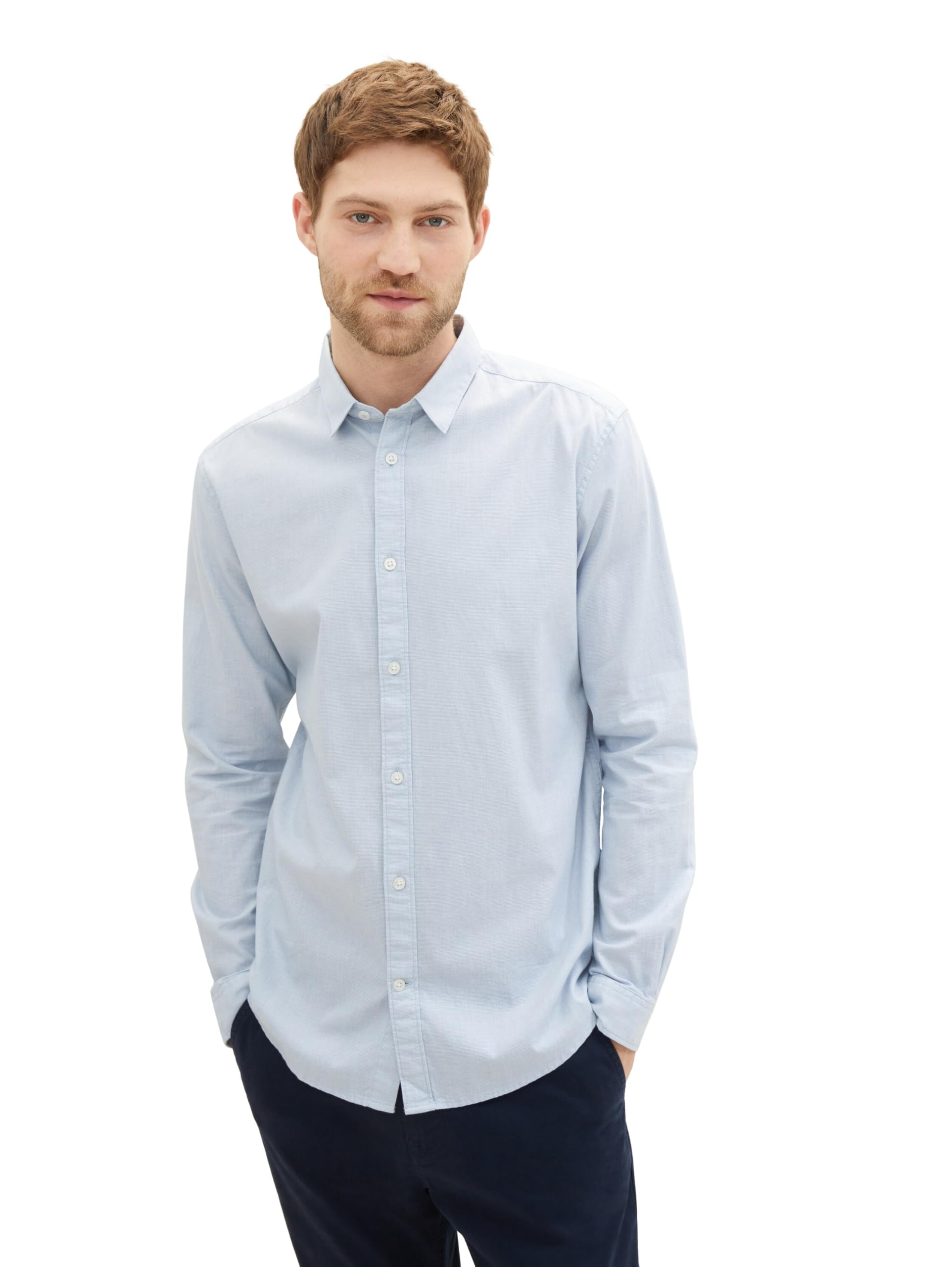 tom-tailor-herren-regular-fit-basic-hemd image 5