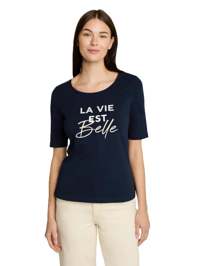 tom-tailor-damen-t-shirt-1052165-regular-fit-1er-pack image 1