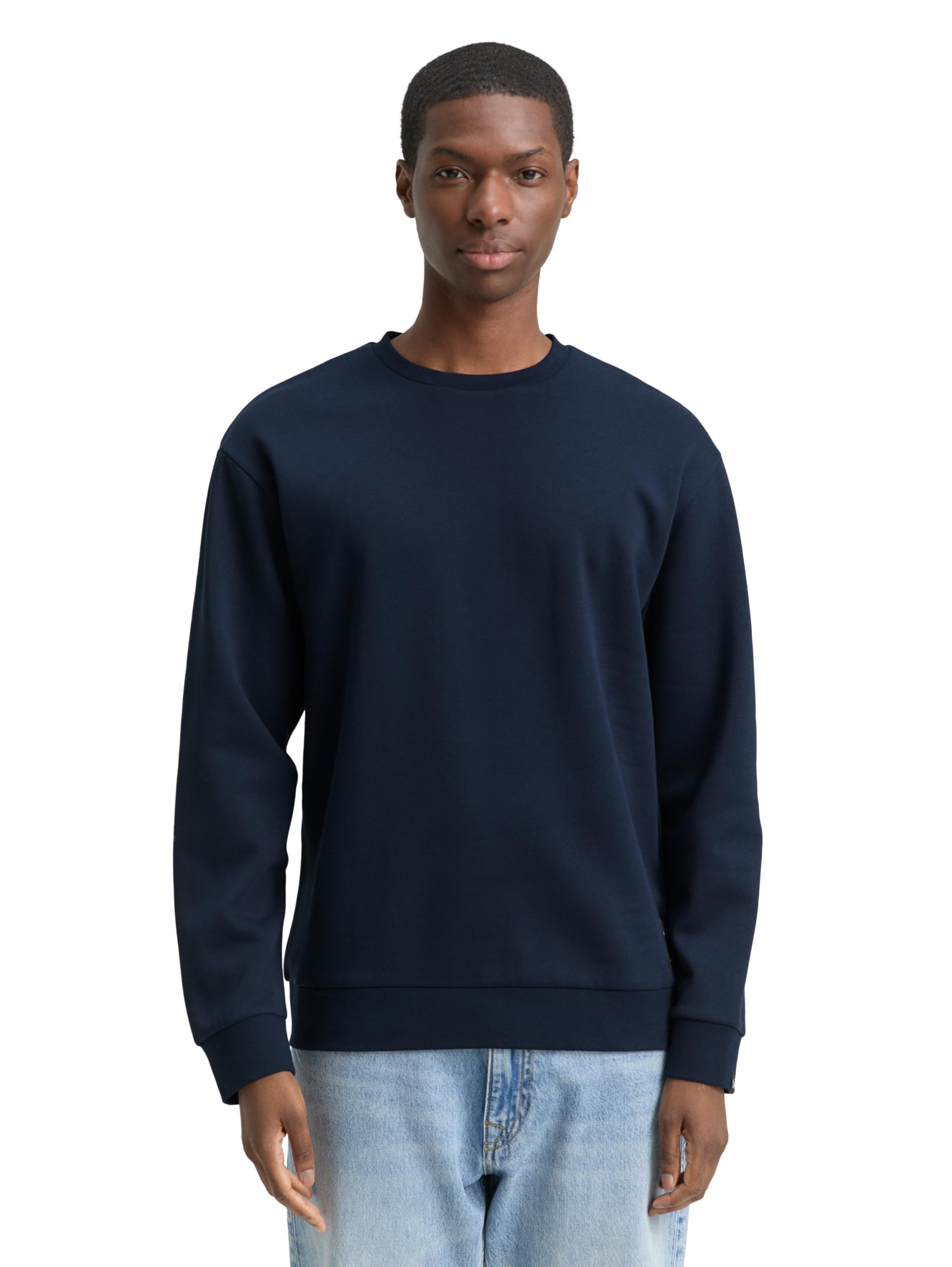 tom-tailor-denim-herren-sweatshirt-mit-logo-badge image 1