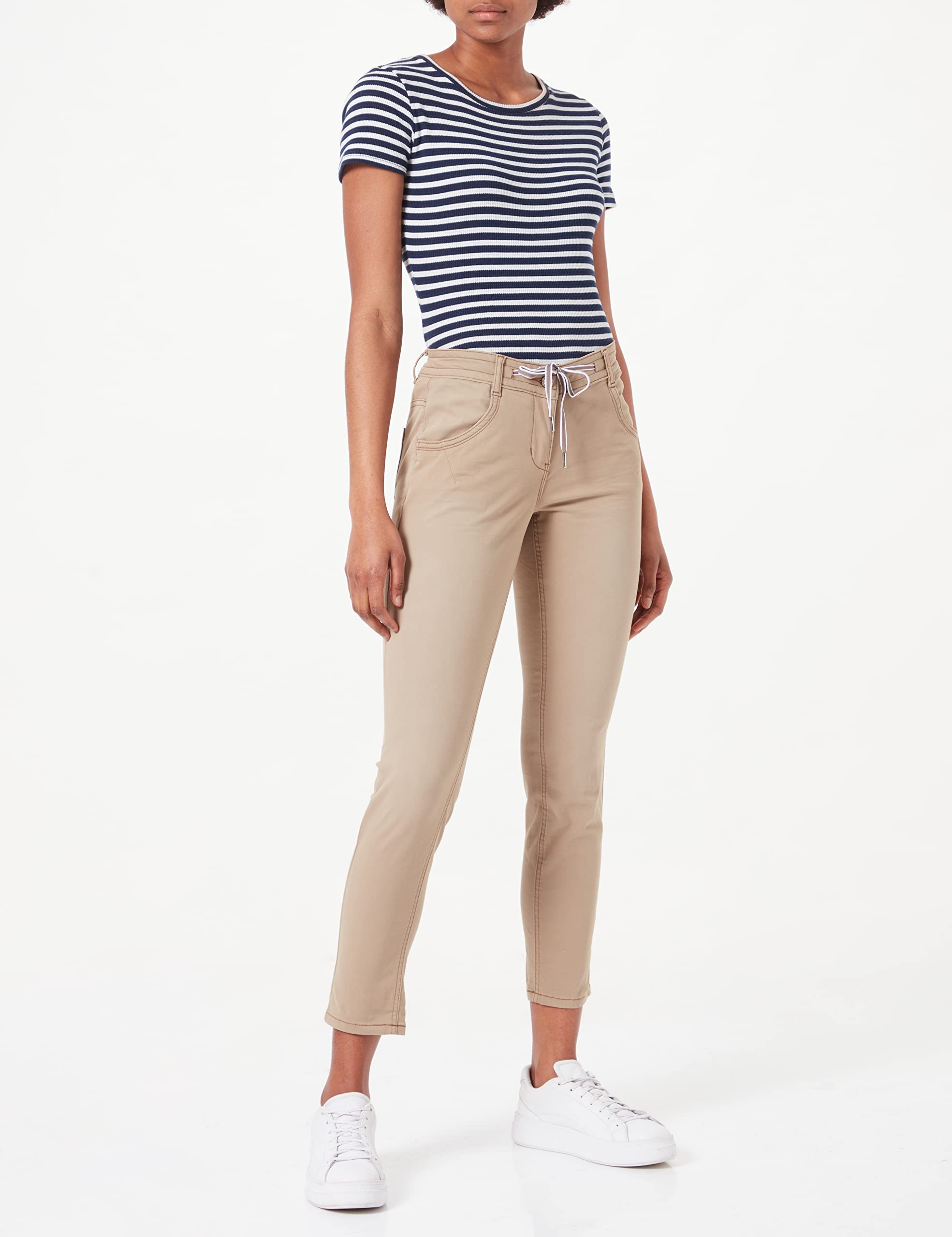tom-tailor-damen-tapered-relaxed-fit-hose image 4