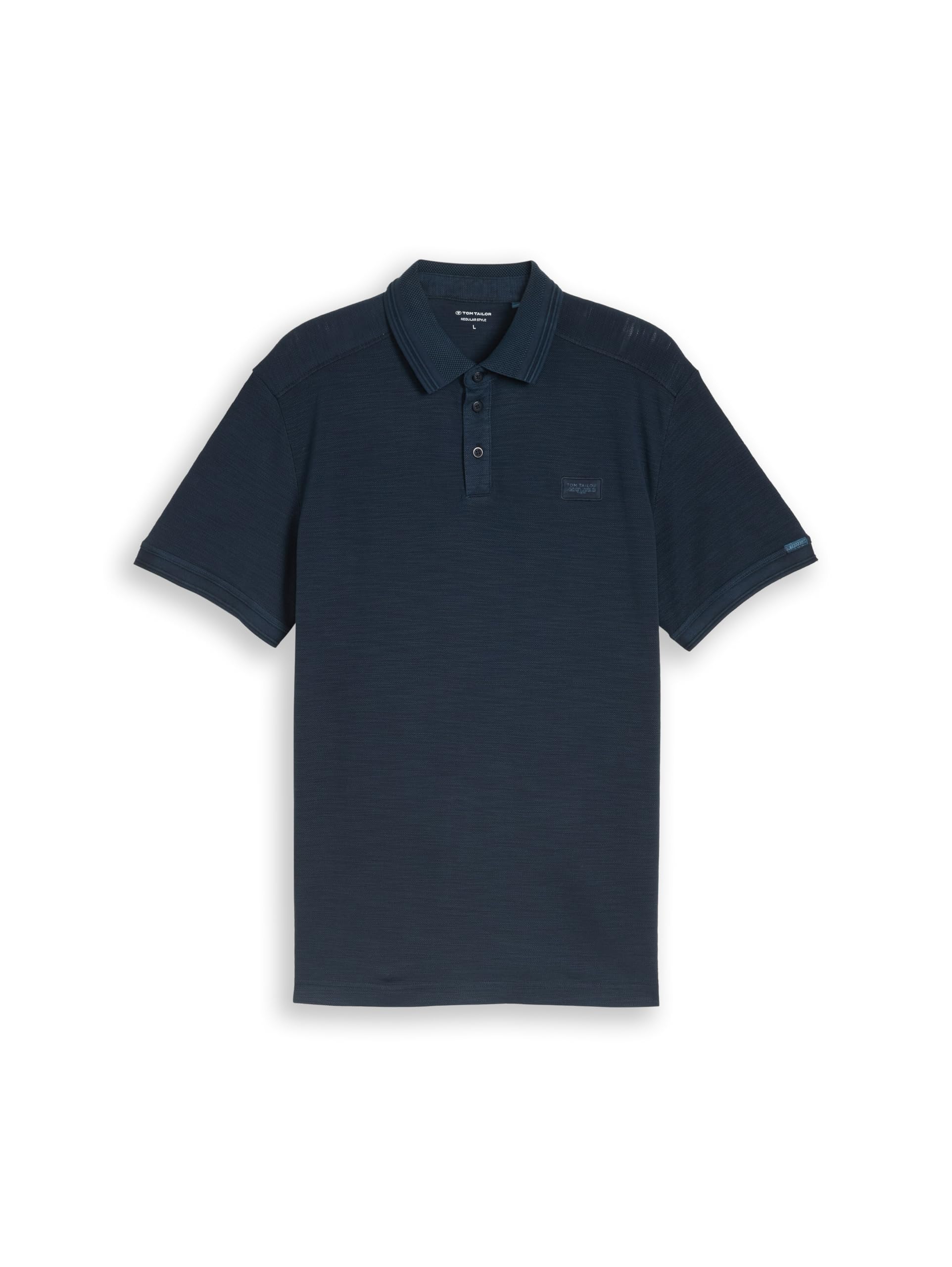 tom-tailor-1053281-herren-piqu-poloshirt-mit-logo-badge-regular-fit image 5