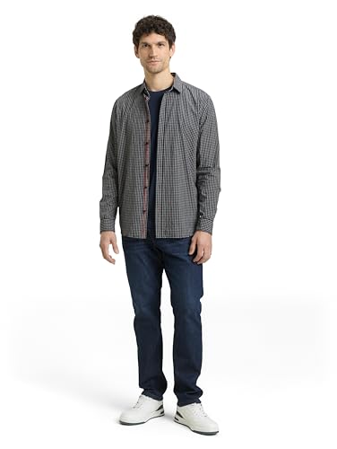 tom-tailor-herren-regular-fit-hemd-mit-karomuster-3 image 8