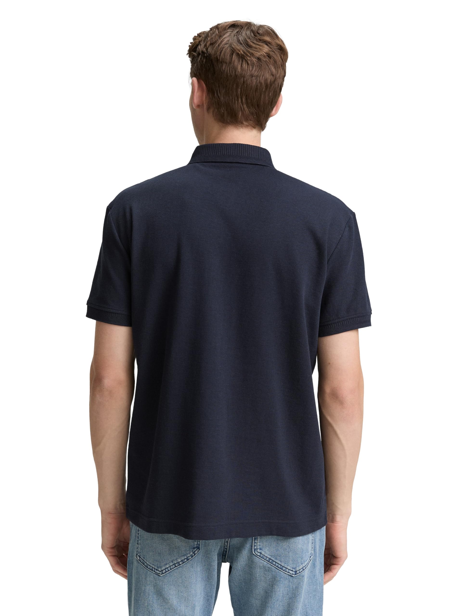 tom-tailor-herren-poloshirt-mit-struktur image 2