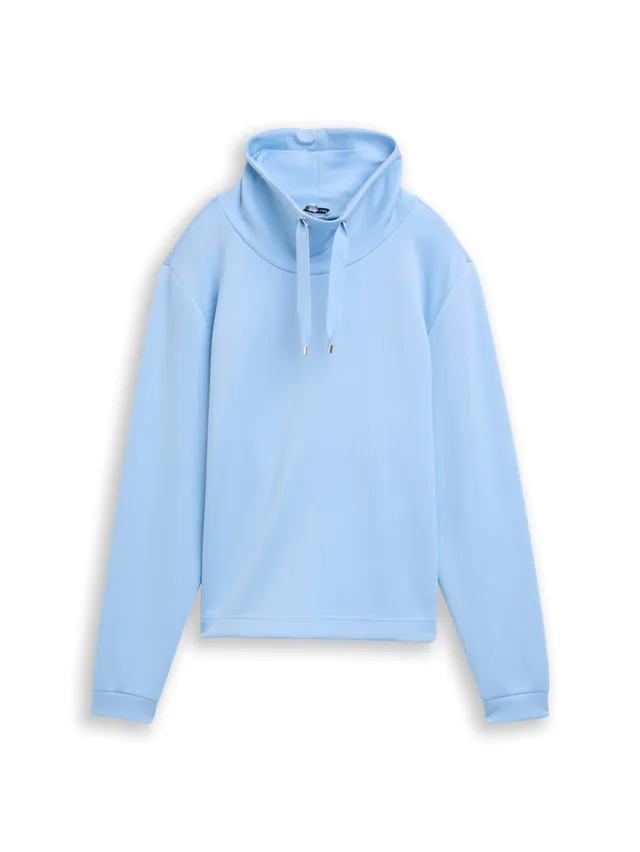 tom-tailor-damen-1049025-scuba-sweatshirt-mit-stehkragen image 1