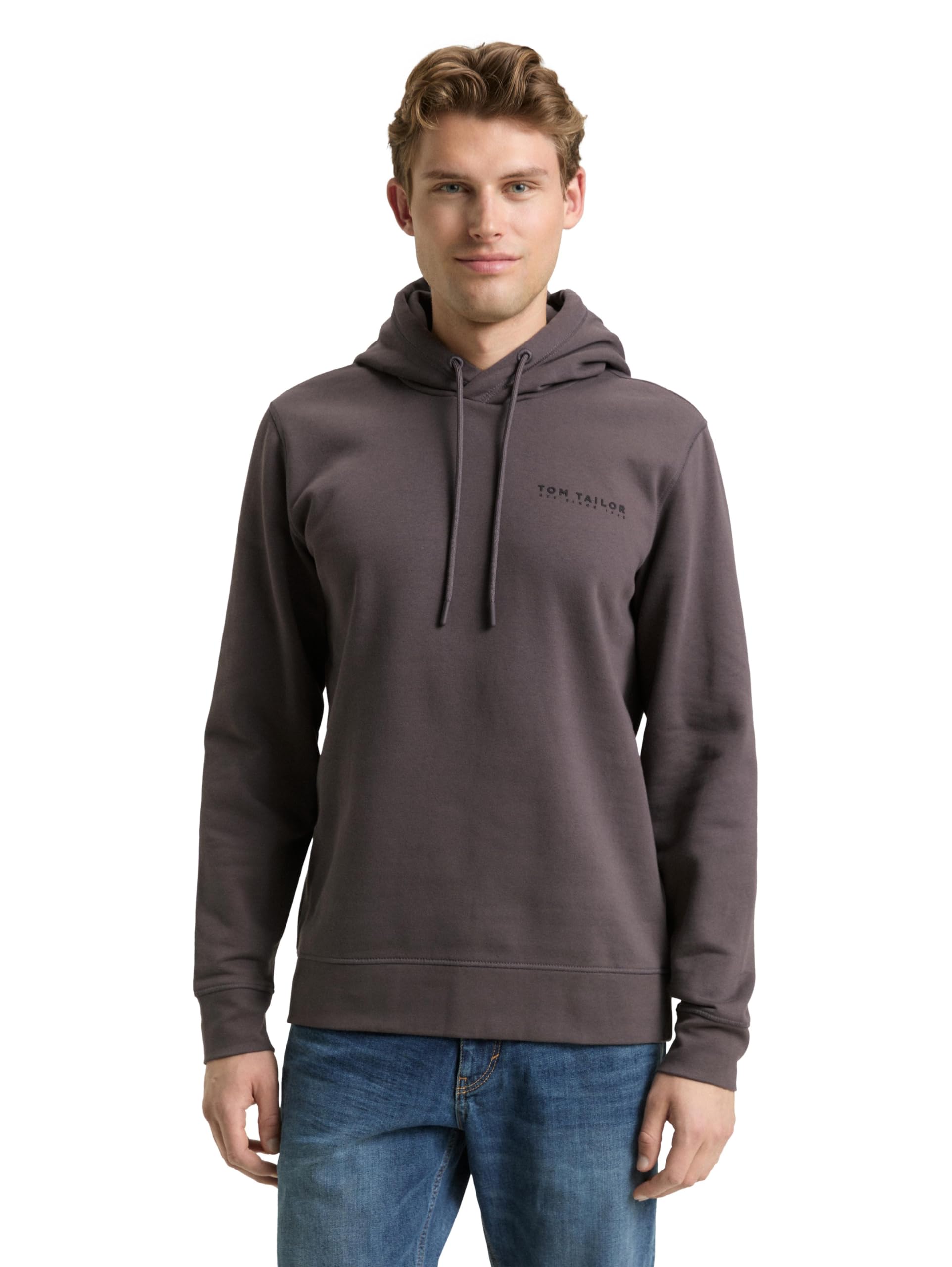 tom-tailor-herren-hoodie-sweatshirt-kapuzenpullover-mit-k-ngurutasche image 7