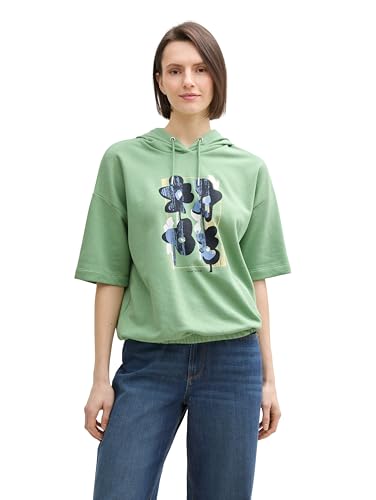 tom-tailor-damen-hoodie-sweatshirt-mit-print image 8