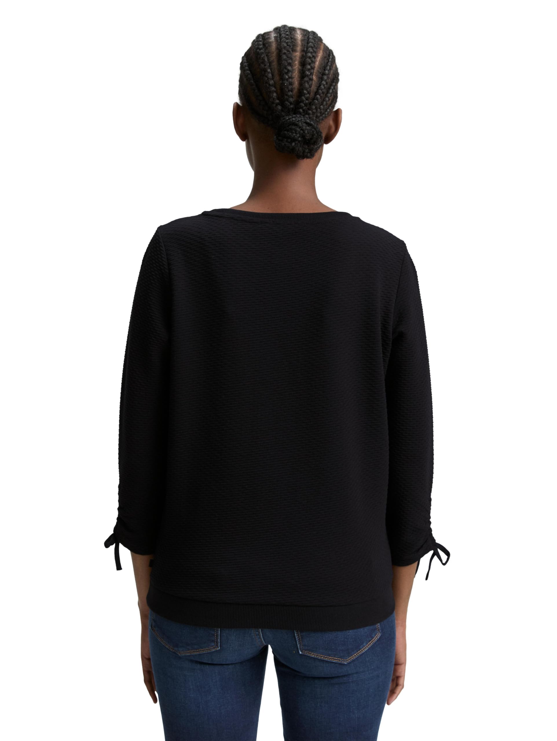 tom-tailor-denim-damen-1047227-sweatshirt-mit-raff-rmeln image 3