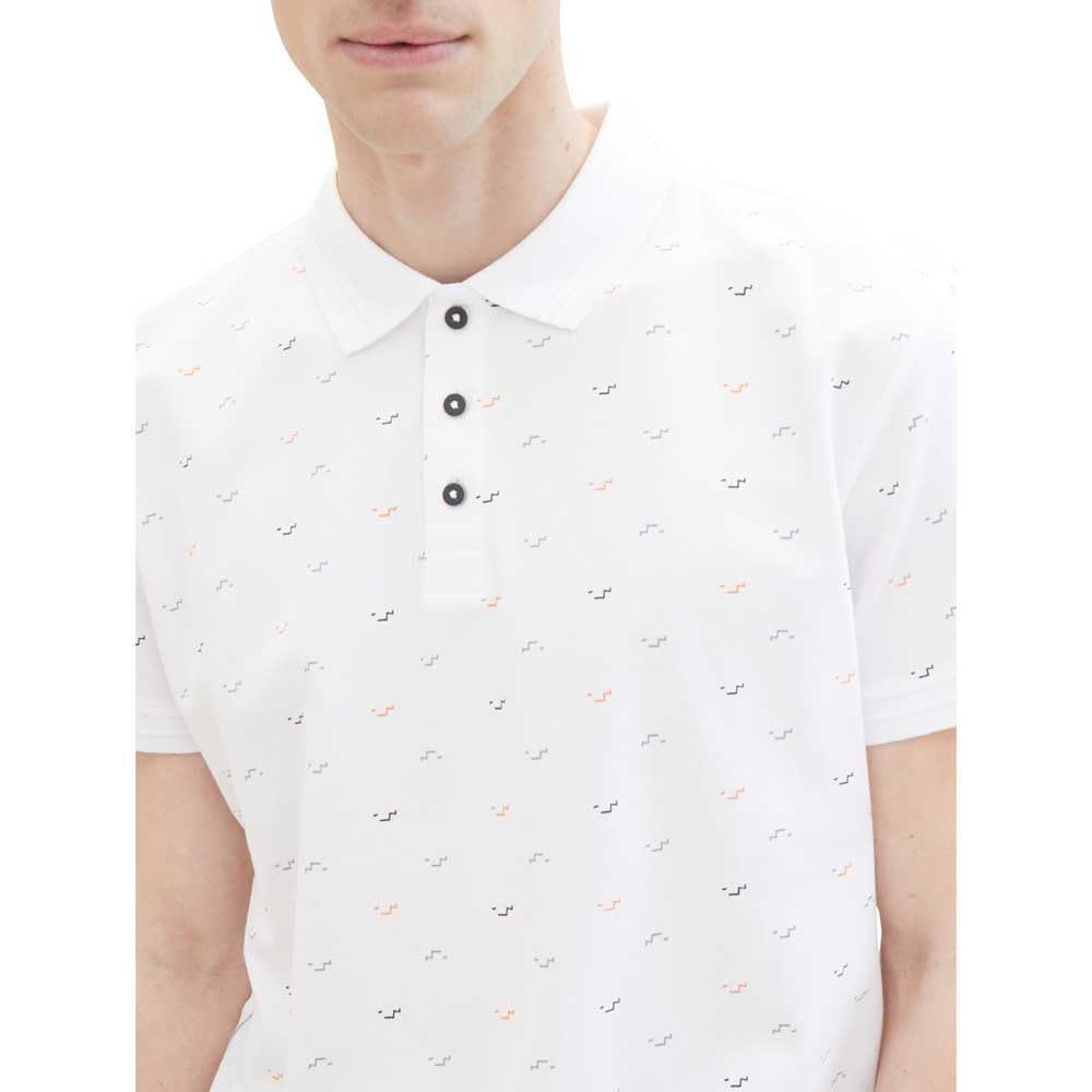 tom-tailor-herren-poloshirt-mit-punkten-34624-white-letter-design-gr-e-l image 5