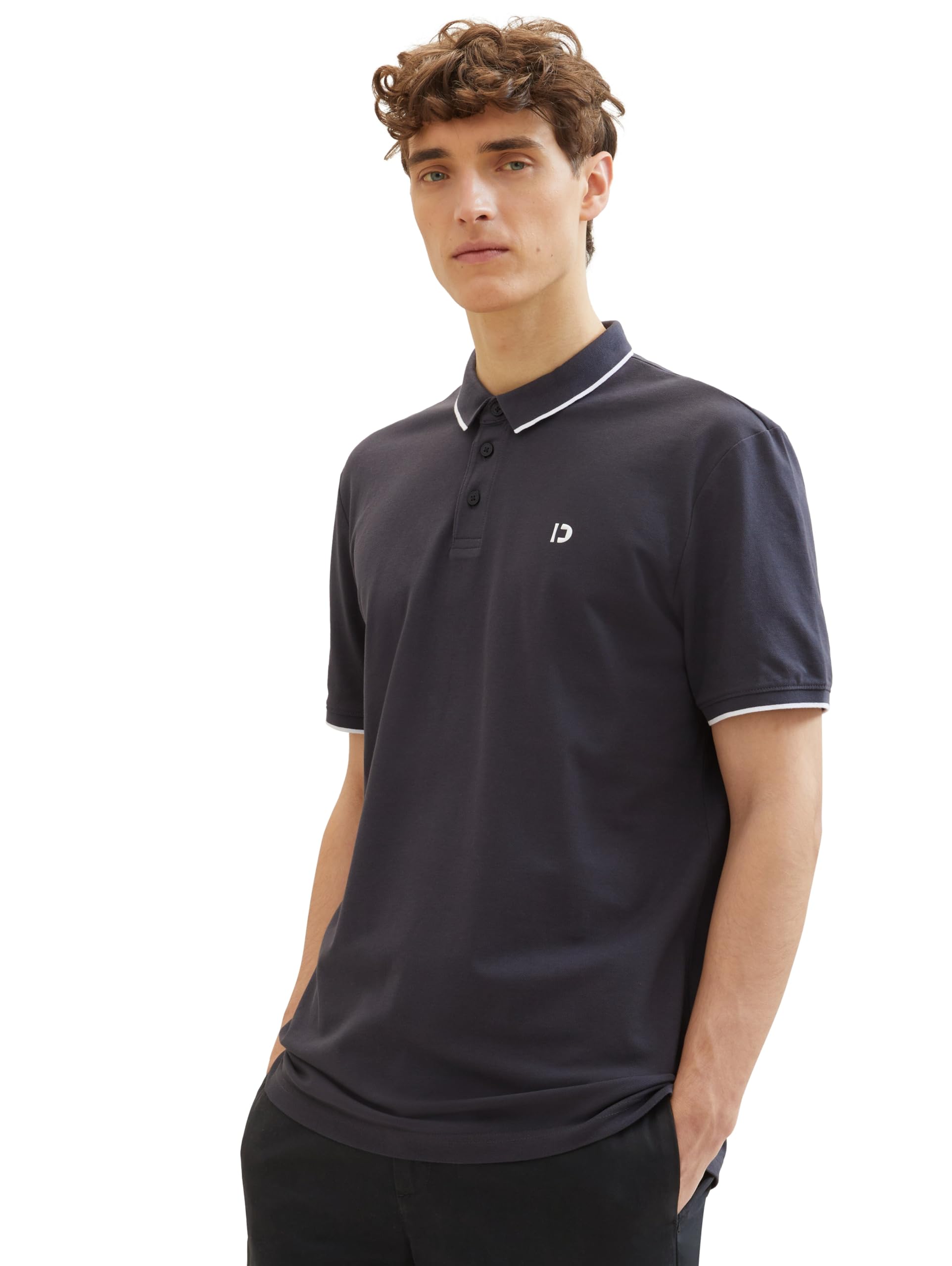 tom-tailor-denim-herren-basic-piqu-poloshirt-young-fashion-polo image 2