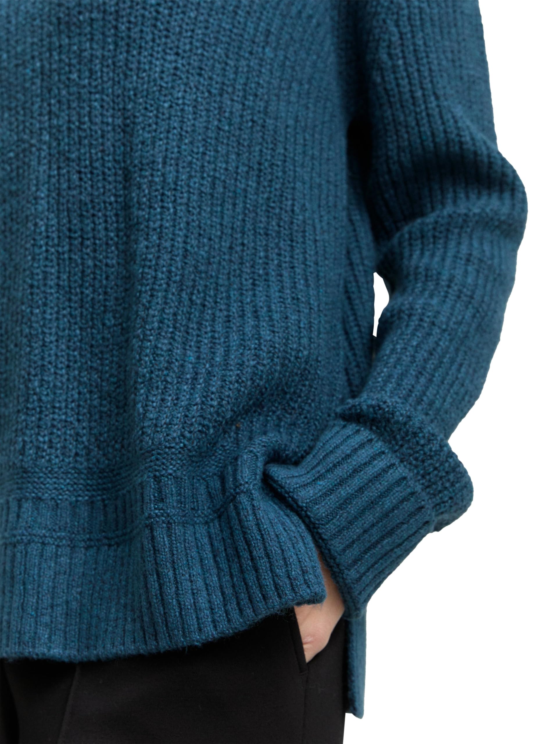 tom-tailor-damen-1047674-ripp-strickpullover-mit-v-ausschnitt image 5