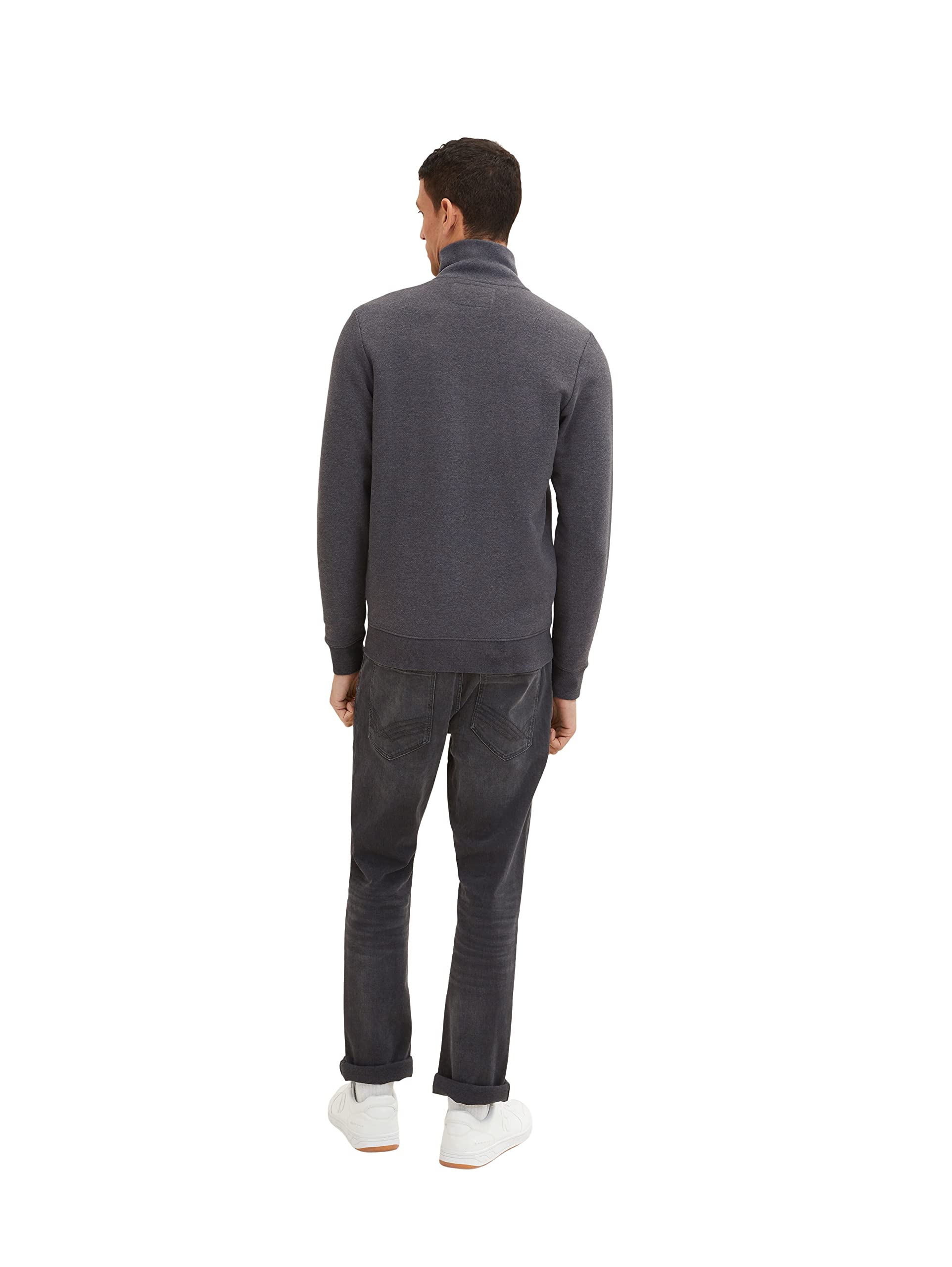 tom-tailor-herren-sweatjacke-mit-stehkragen image 2