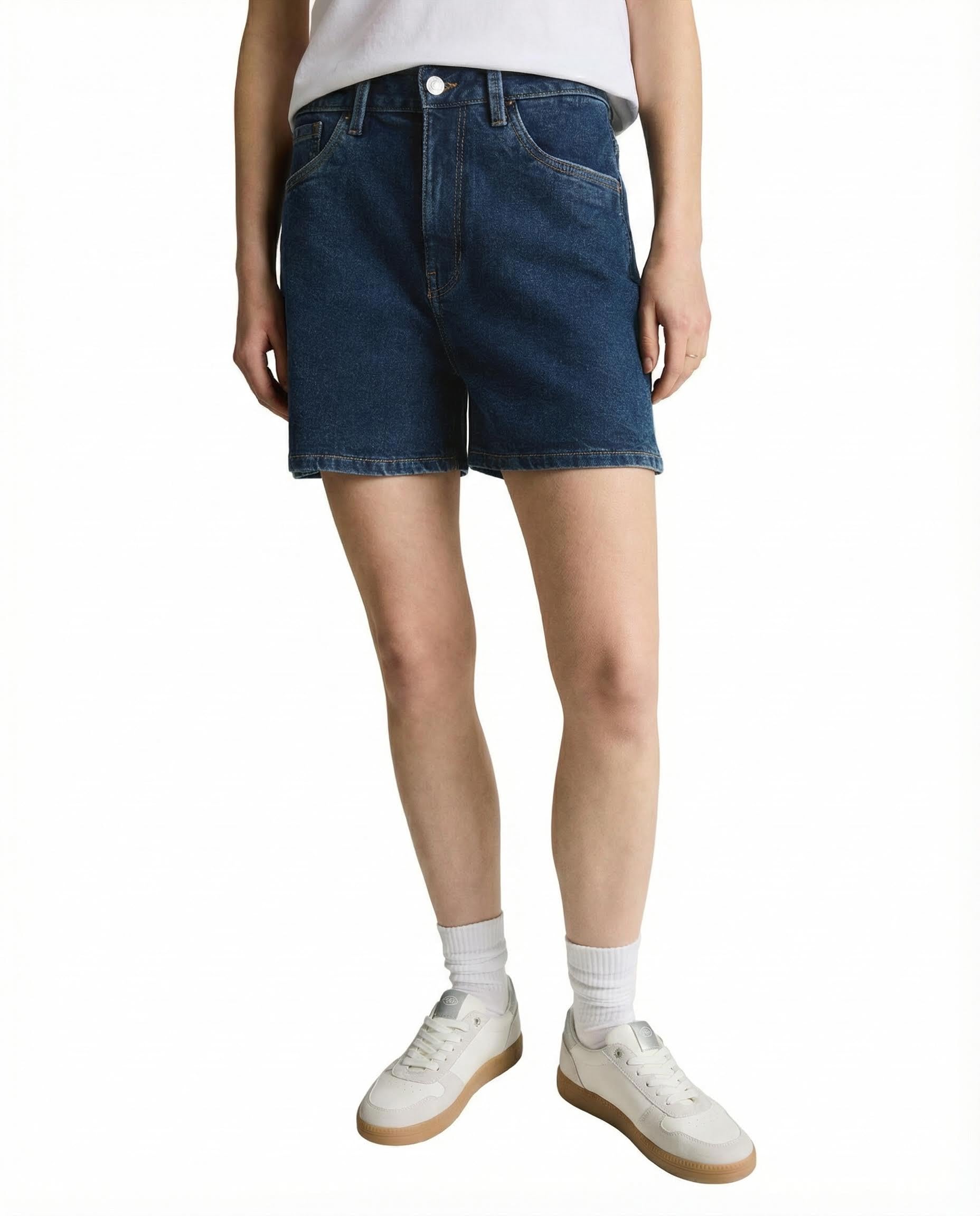 tom-tailor-denim-ttelin-straight-denim-shorts-damen image 1