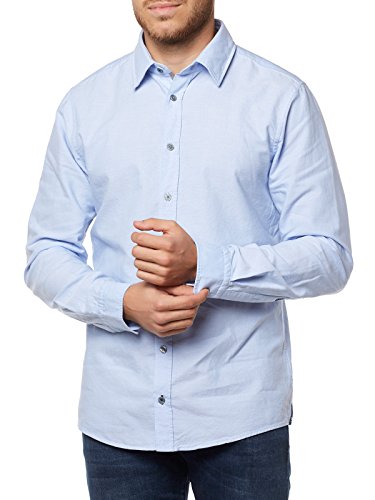 joop-hanson-oberhemd-herren-blau-xl-oxford-slim-fit image 5