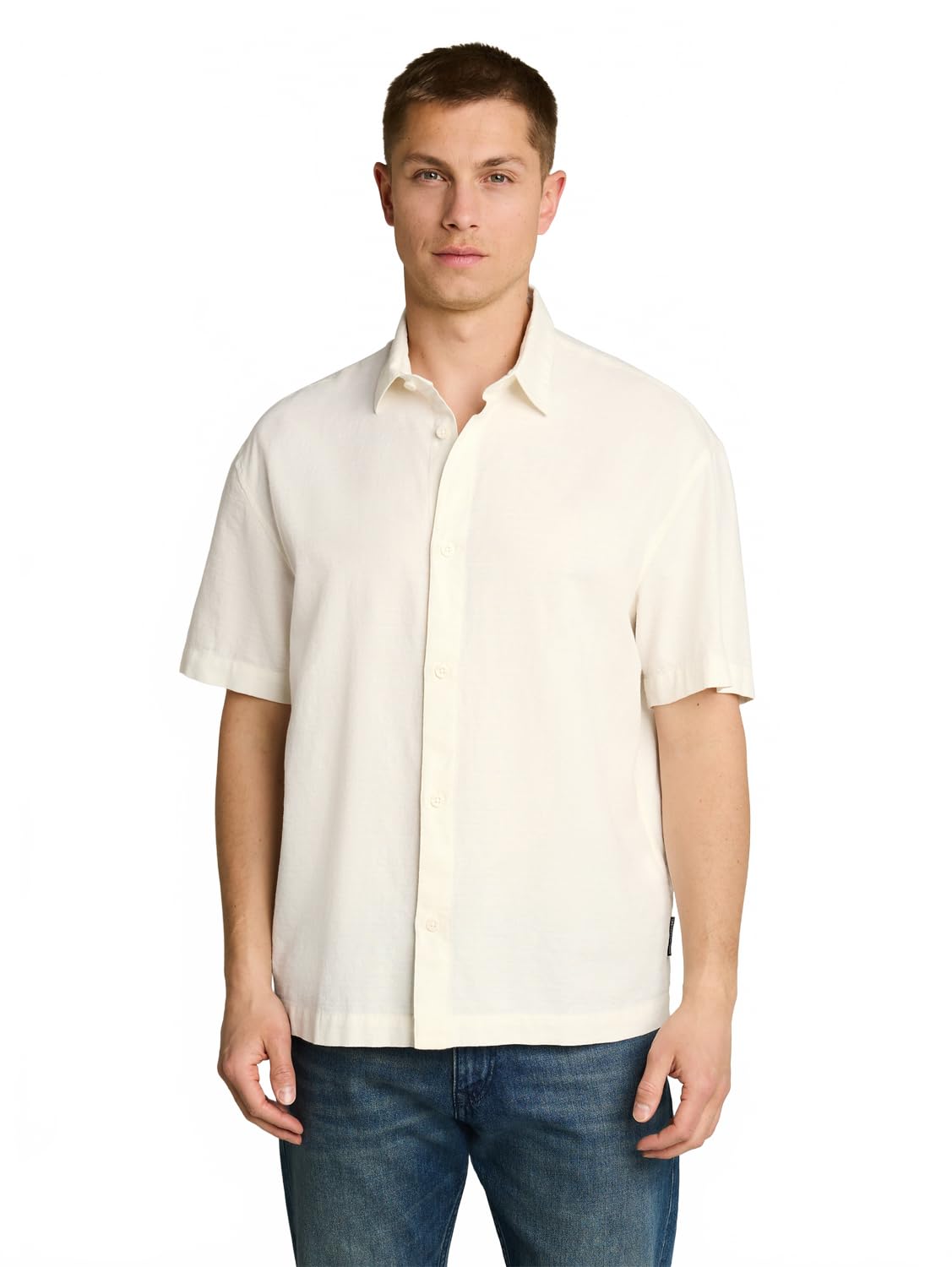 tom-tailor-denim-1050979-loose-fit-kurzarmhemd-aus-baumwolle-herren image 7