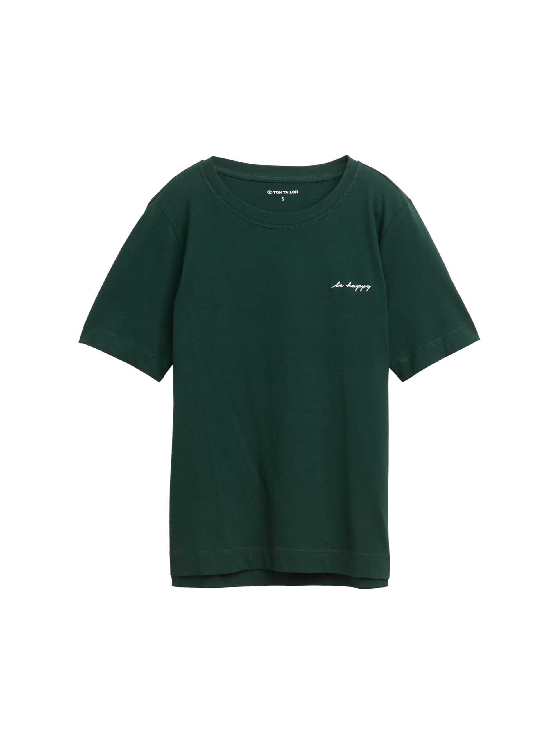 tom-tailor-damen-basic-t-shirt-mit-herz-print image 5