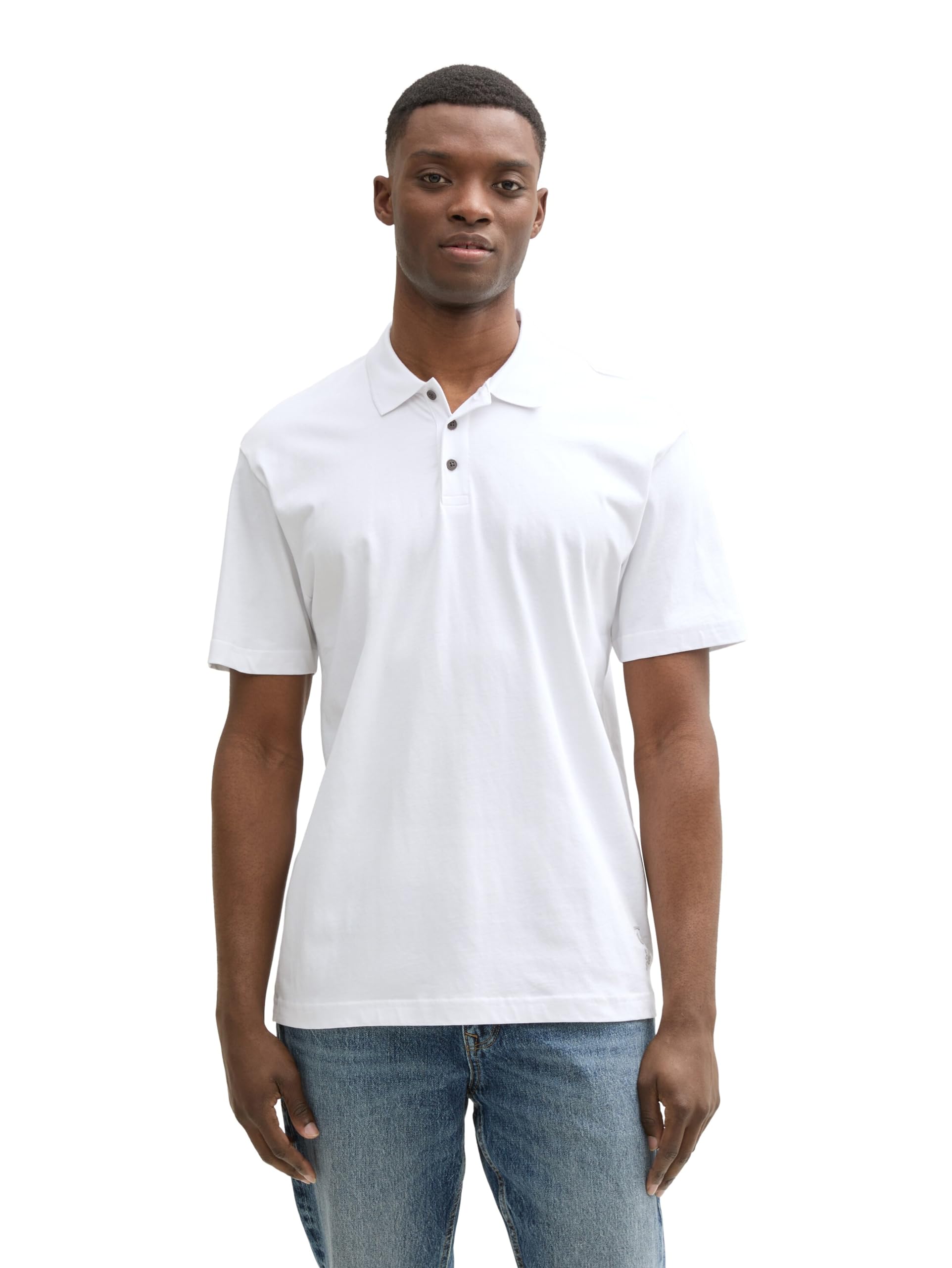 tom-tailor-denim-herren-relaxed-fit-jersey-poloshirt-aus-baumwolle image 7