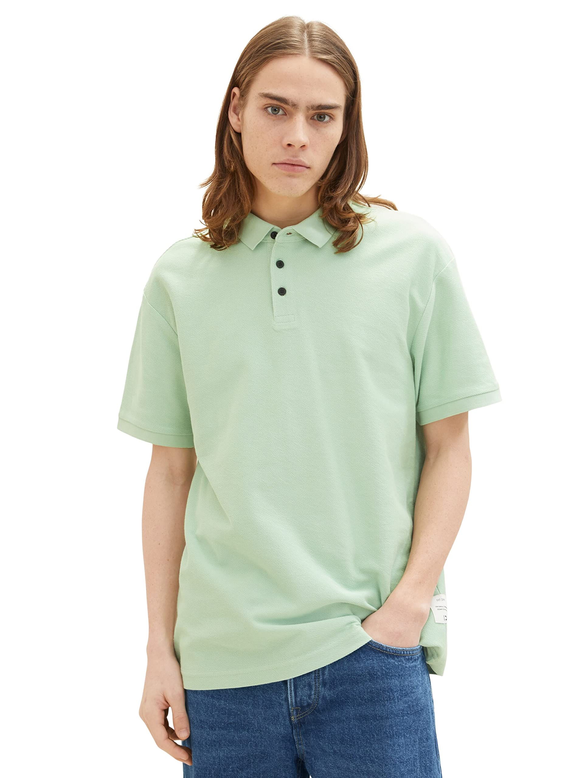 tom-tailor-denim-herren-relaxed-fit-poloshirt-l-ssiges-polo image 5