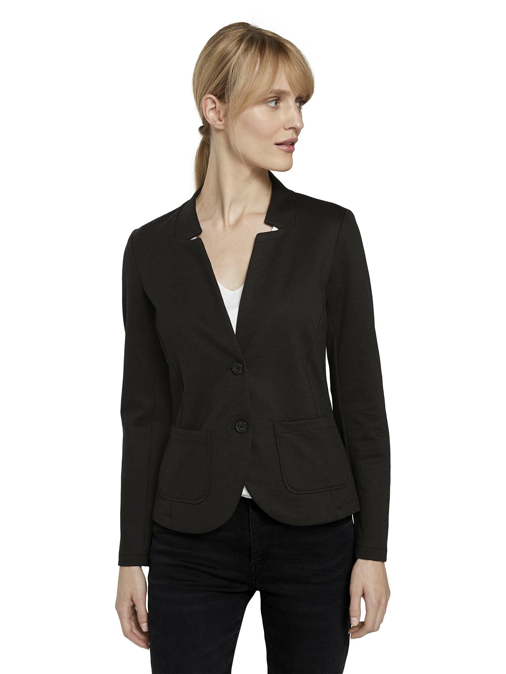 tom-tailor-damen-blazer-mit-struktur image 1