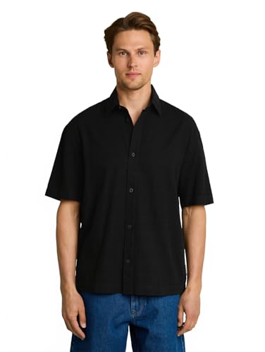 tom-tailor-denim-1050979-loose-fit-kurzarmhemd-aus-baumwolle-herren image 8