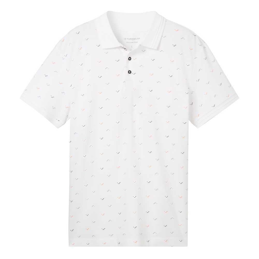 tom-tailor-herren-poloshirt-mit-punkten-34624-white-letter-design-gr-e-l image 3