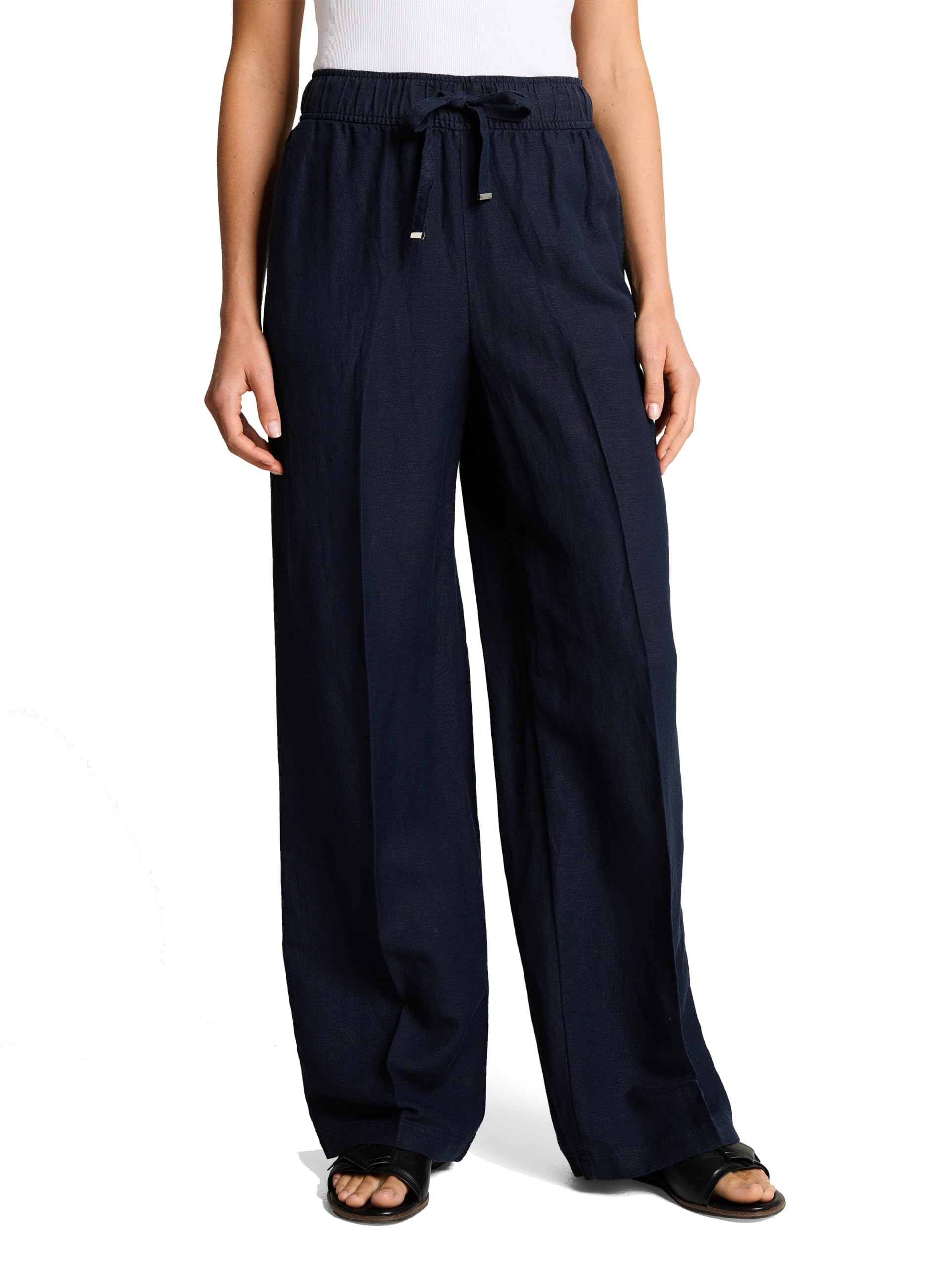 tom-tailor-wide-leg-loose-fit-hose-mit-leinen-f-r-damen image 8