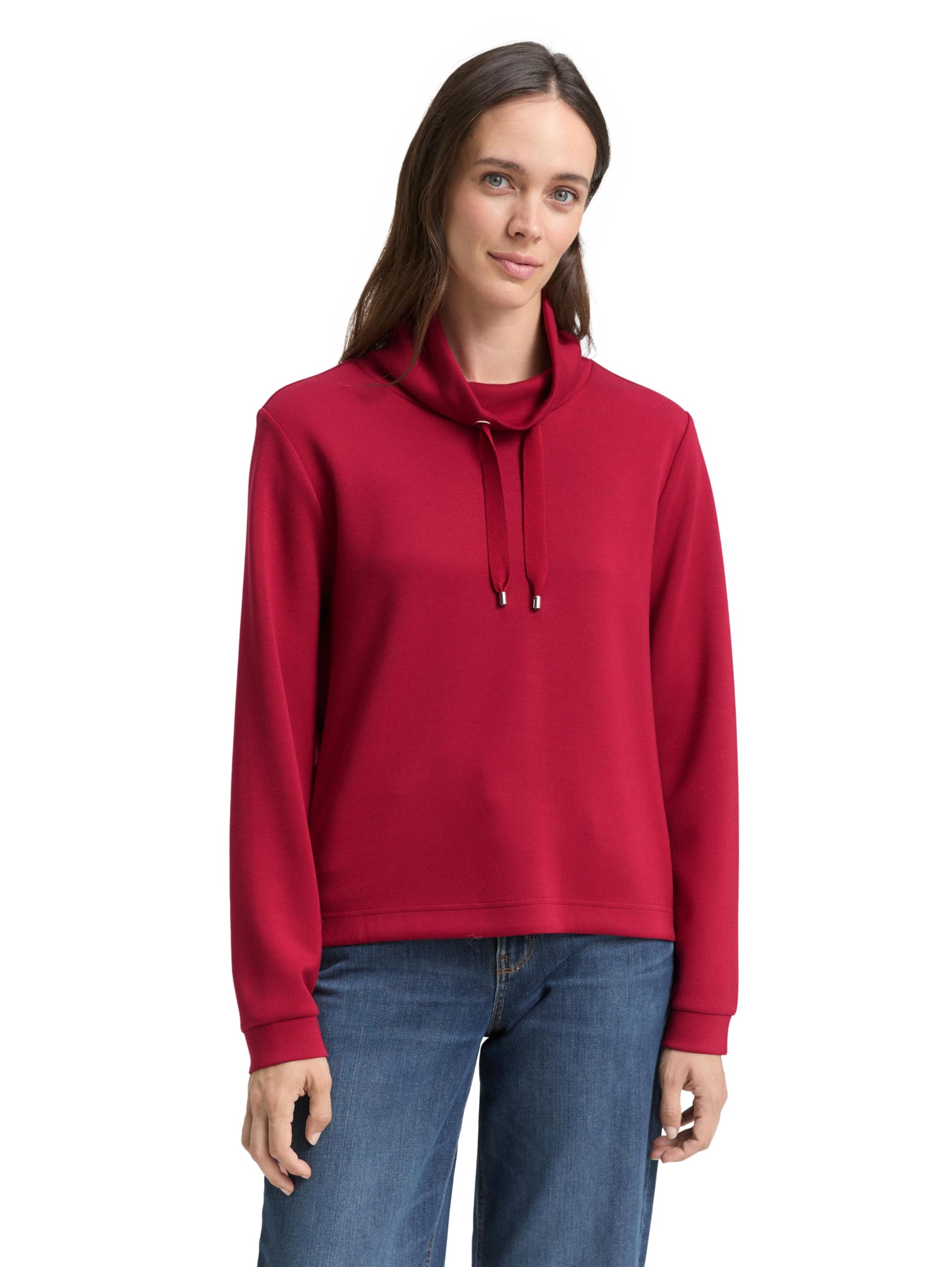 tom-tailor-damen-1049025-scuba-sweatshirt-mit-stehkragen image 4