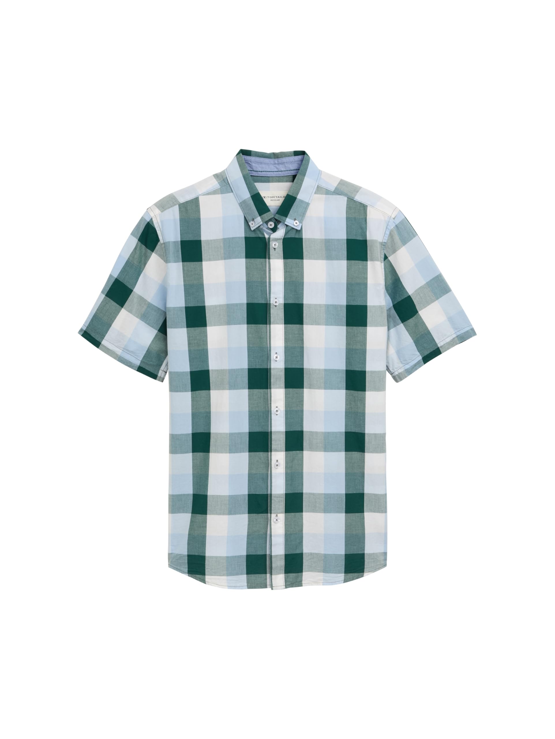 tom-tailor-herren-kurzarmhemd-mit-karomuster image 7