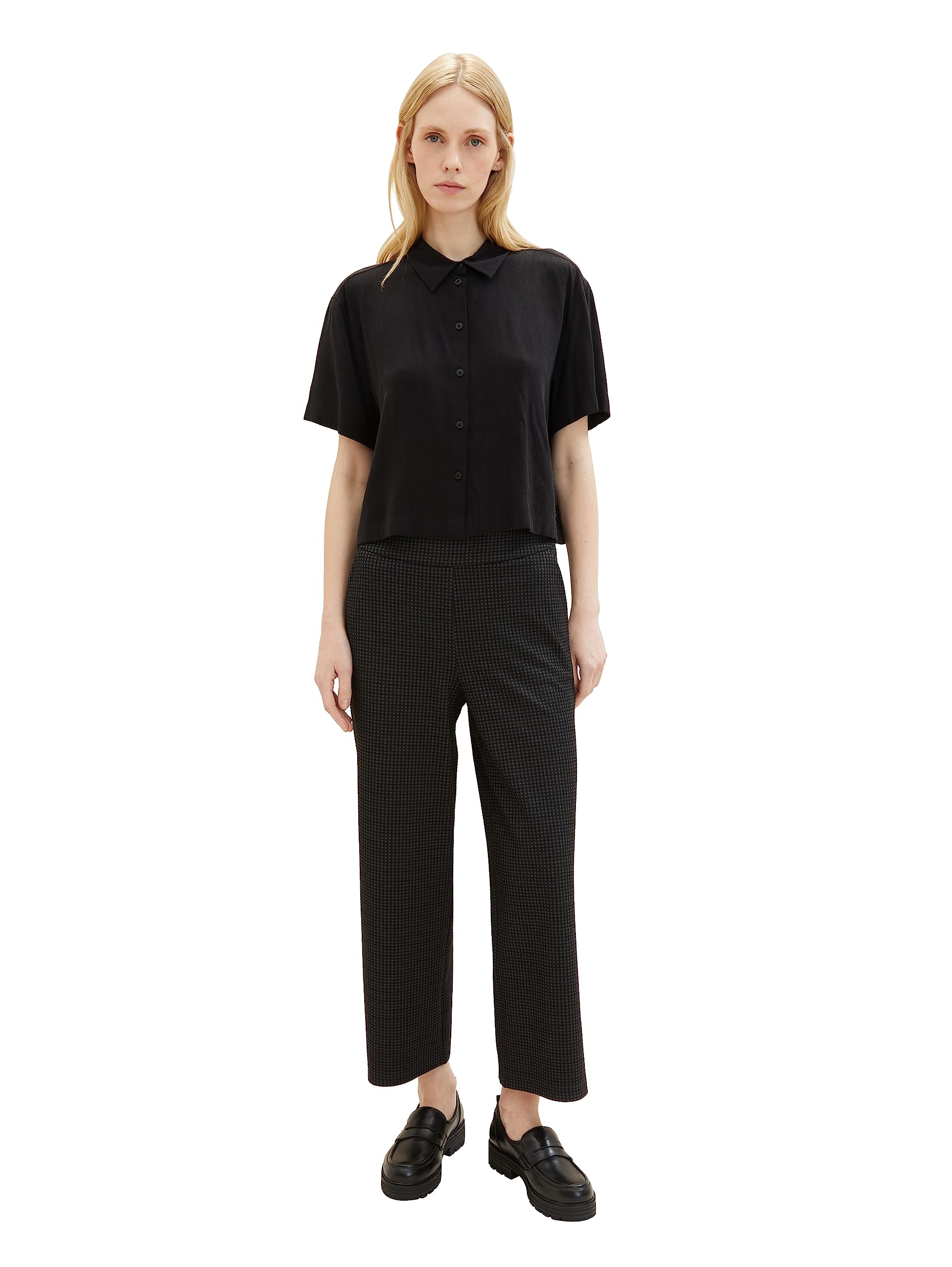 tom-tailor-1038086-damen-culotte-hose-mit-karomuster image 3