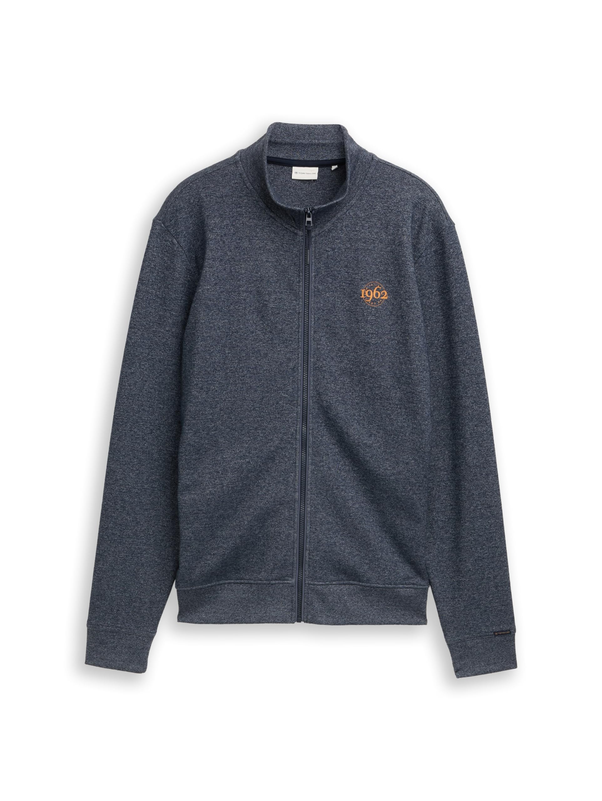 tom-tailor-1049523-herren-sweatjacke-in-melange-optik image 4