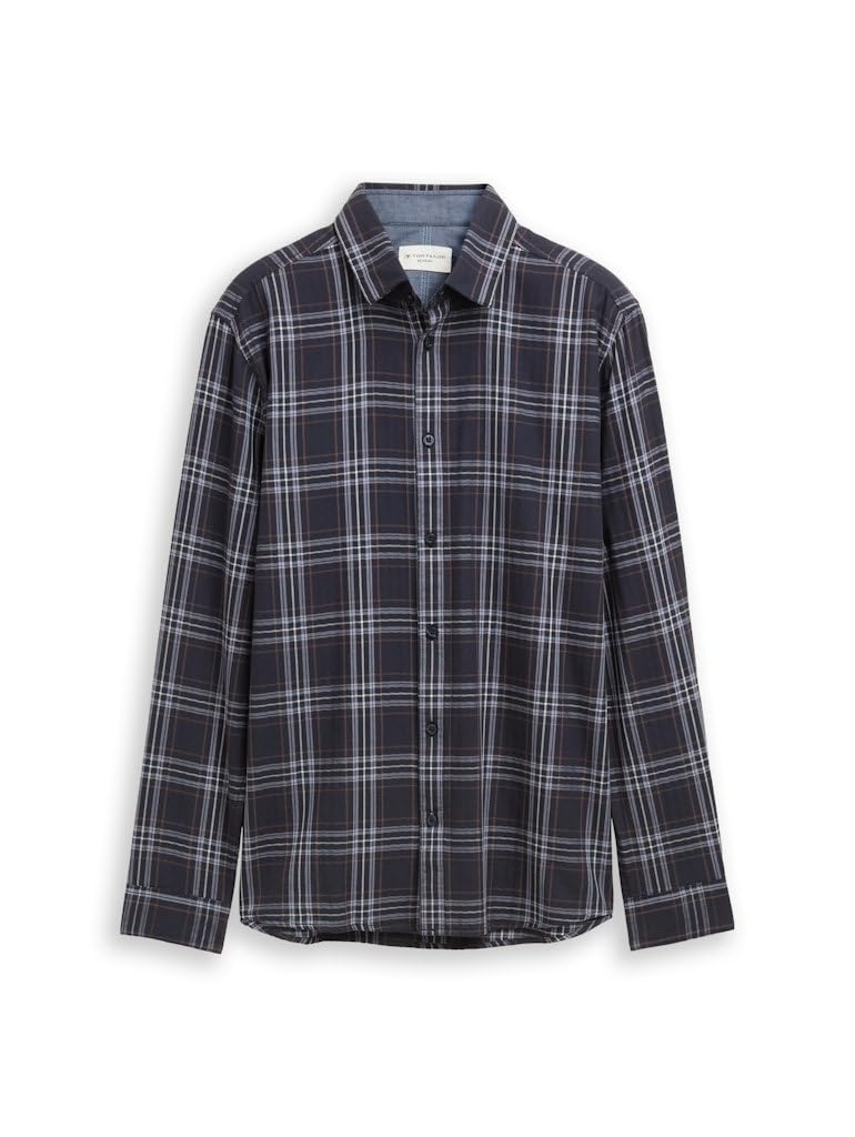 tom-tailor-1048428-herren-regular-fit-flanell-hemd-mit-muster image 7
