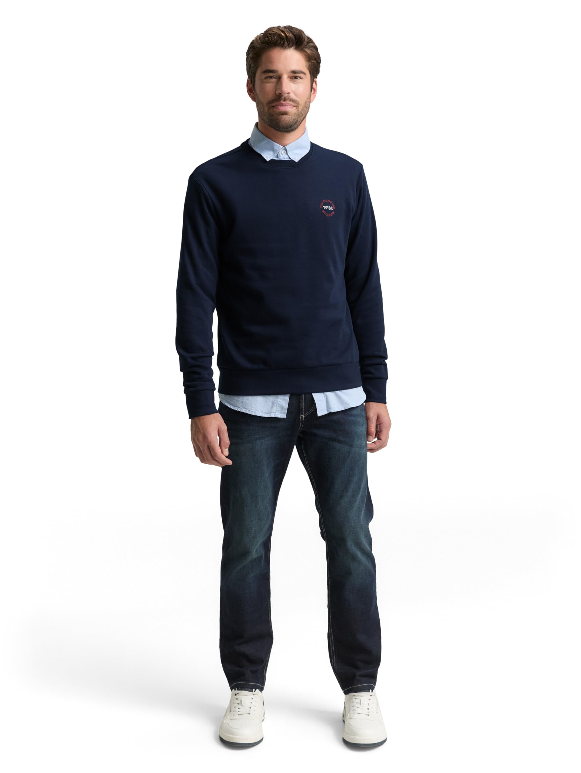 tom-tailor-herren-sweatshirt-mit-logo-print image 2