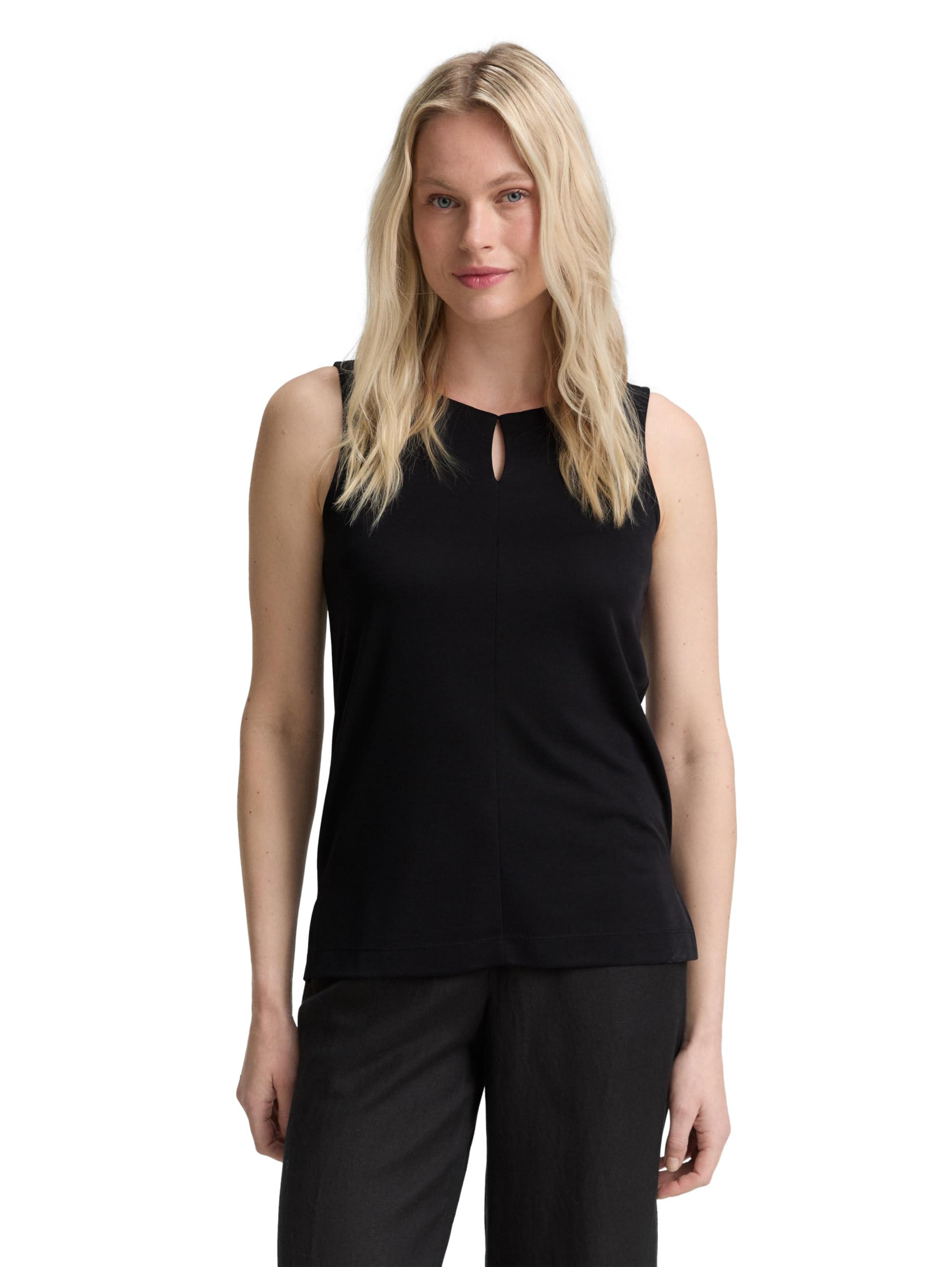 tom-tailor-damen-top-mit-cut-out-detail image 1