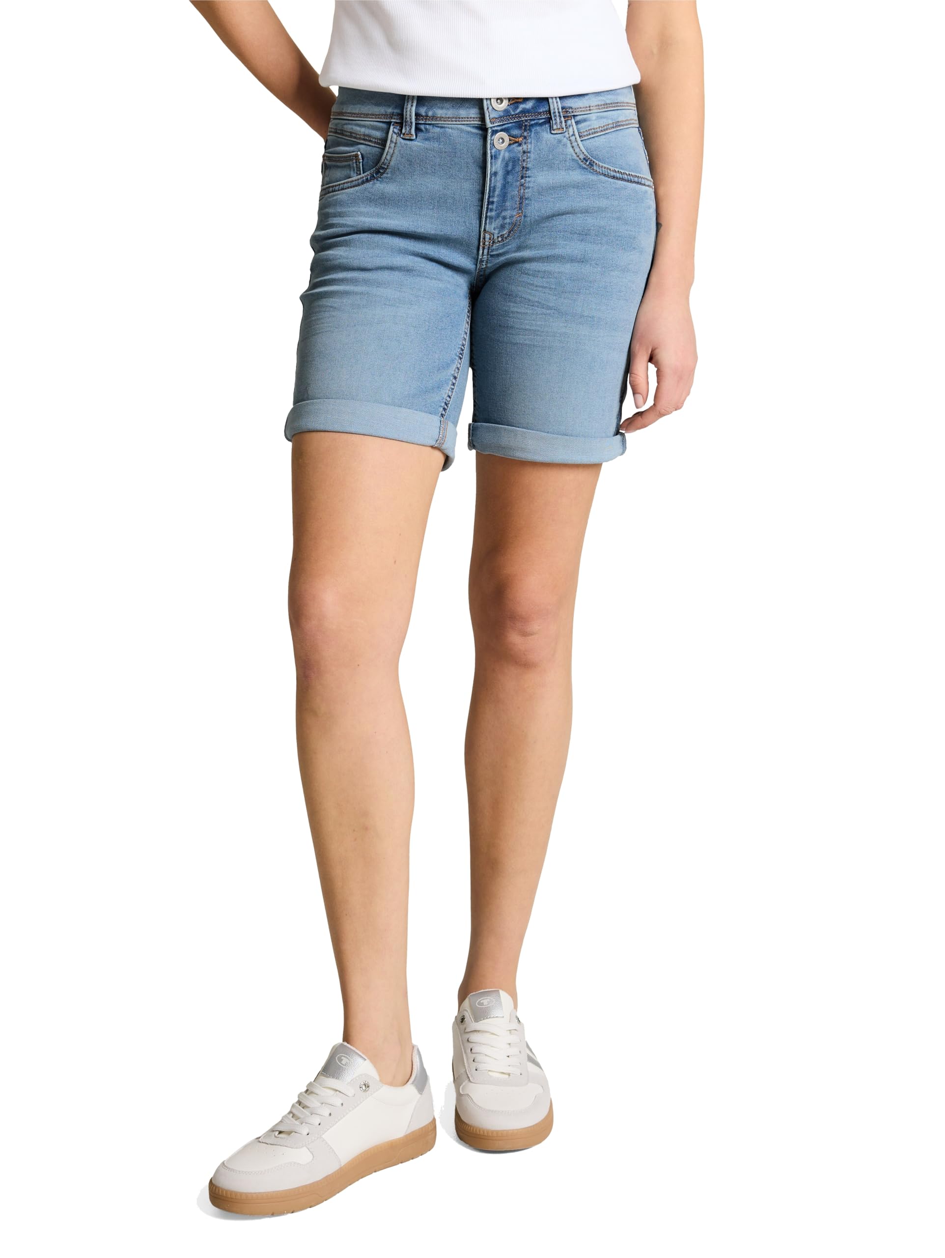 tom-tailor-ttlene-slim-bermuda-jeans-shorts-1050413-damen image 6