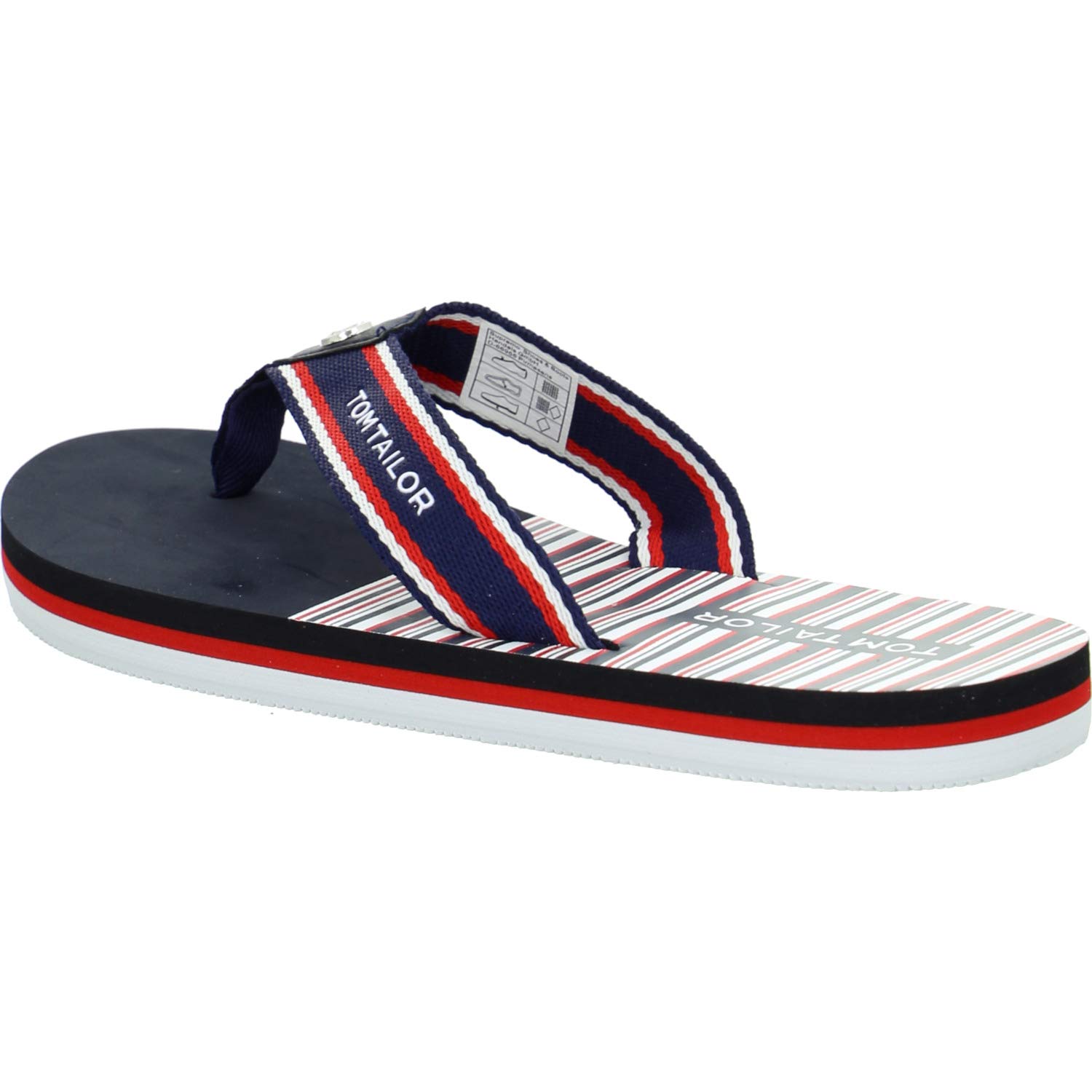 tom-tailor-1191802-flipflop-damen-navy-white-red-36-eu image 2
