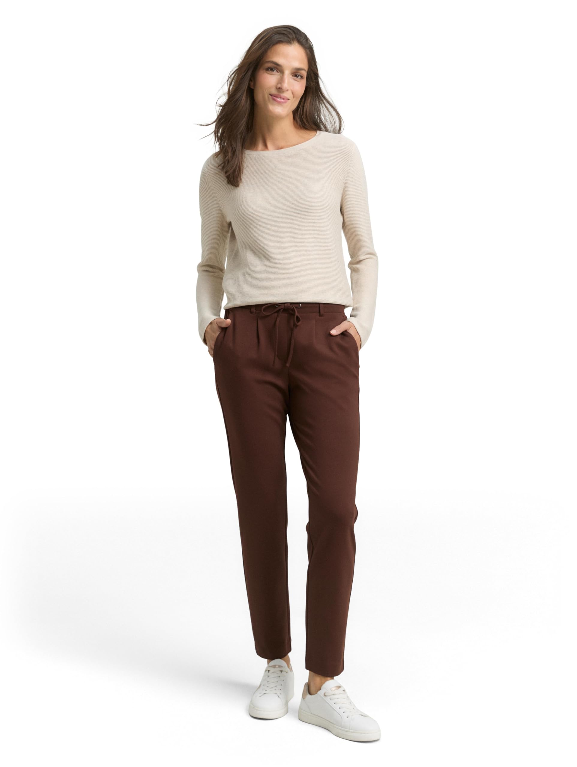 tom-tailor-damen-jersey-loose-fit-stoffhose image 3
