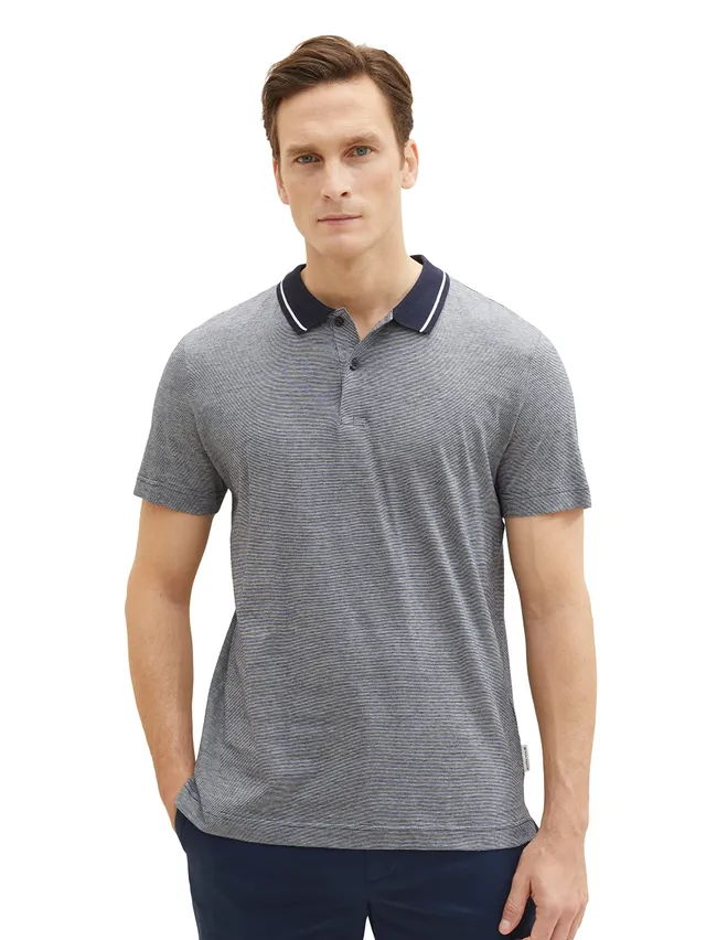 tom-tailor-herren-poloshirt-mit-streifen-2 image 1