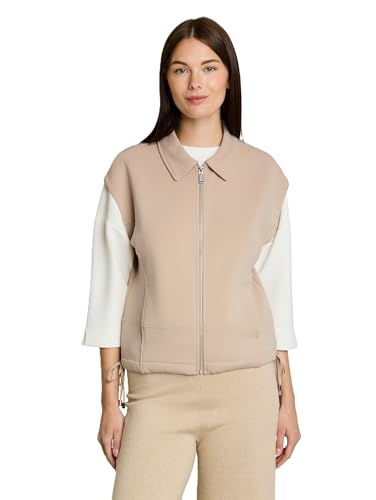 tom-tailor-damen-1051199-loose-fit-sweatweste-mit-kragen image 7