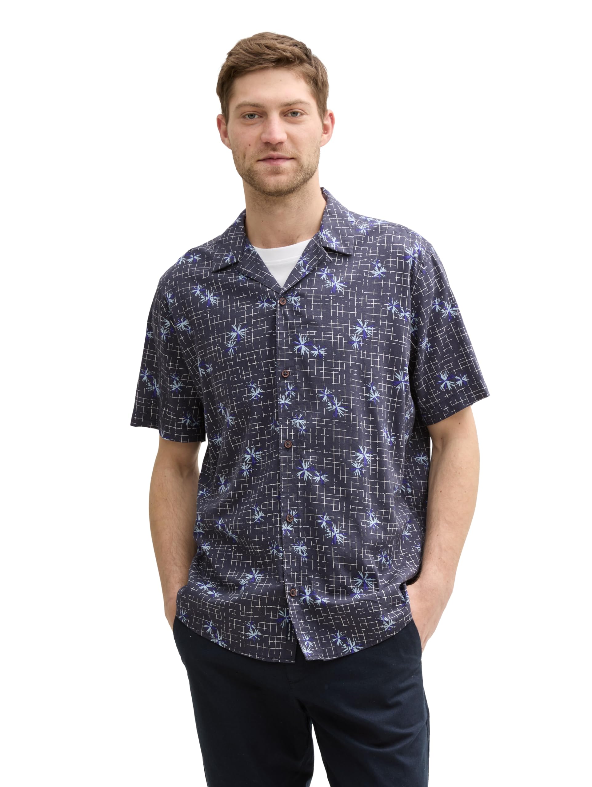tom-tailor-herren-kurzarmhemd-mit-muster image 5