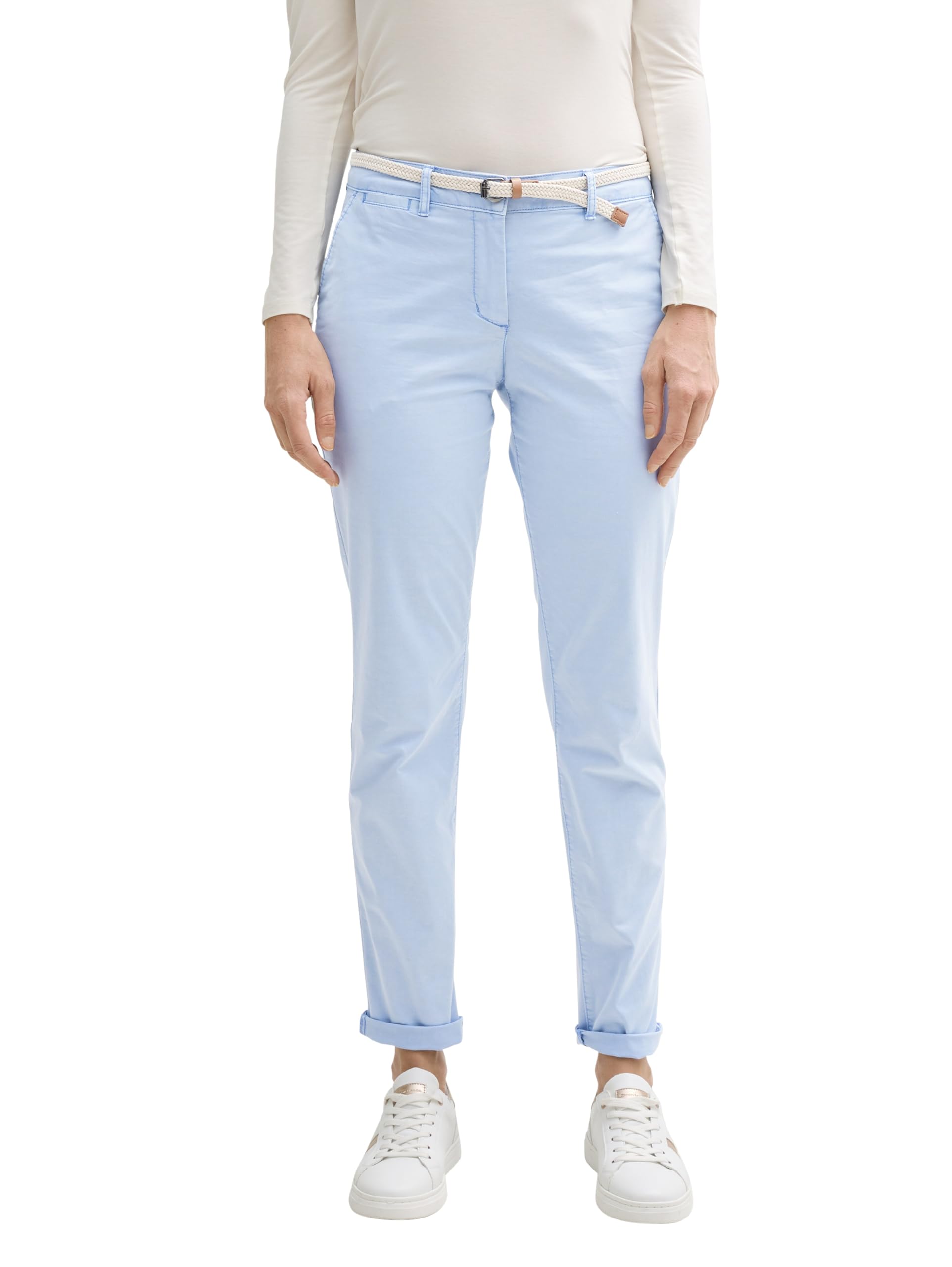 tom-tailor-slim-chino-hose-mit-g-rtel-damen image 6