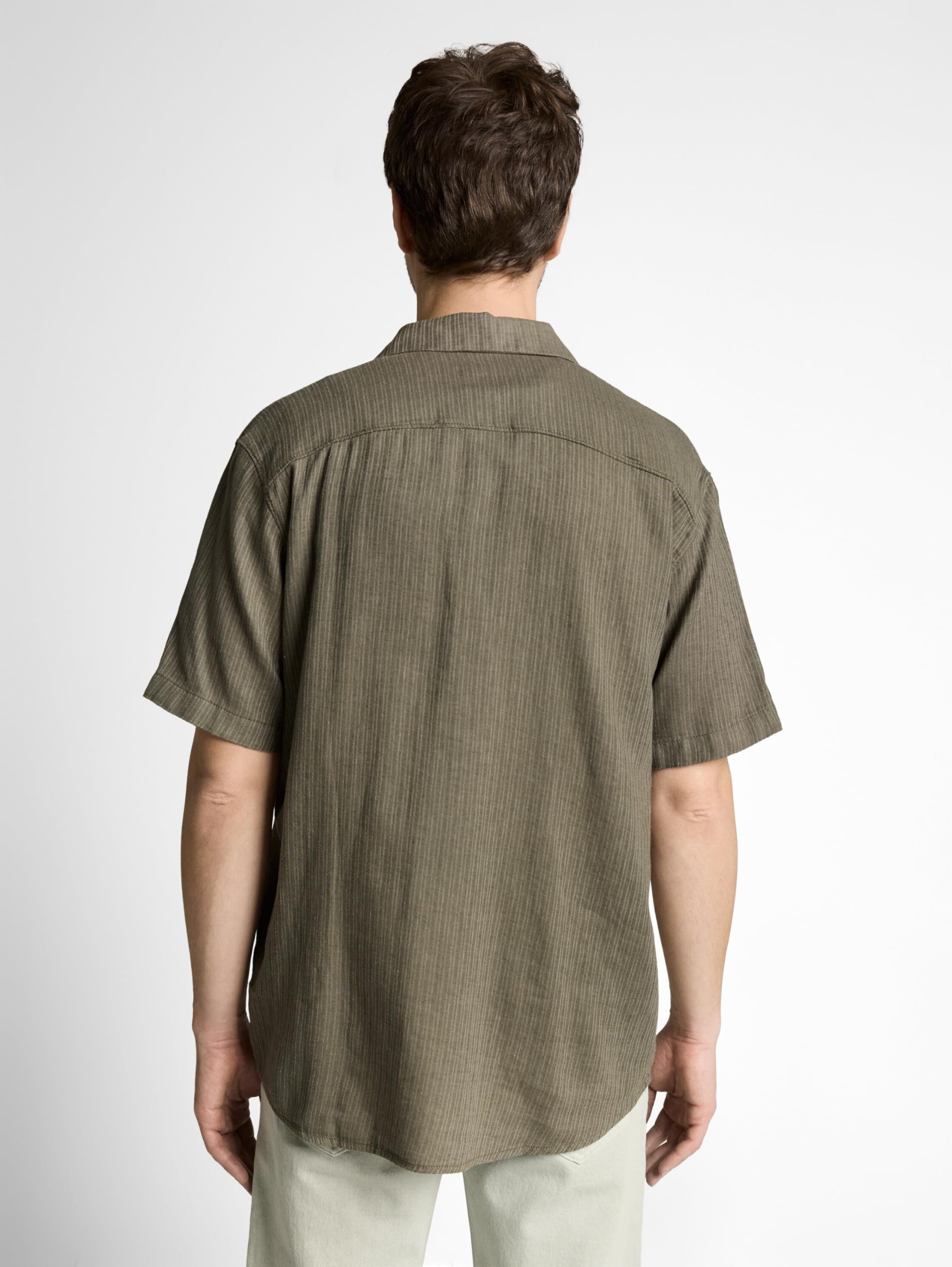 tom-tailor-regular-fit-hemd-mit-leinen-herren image 2