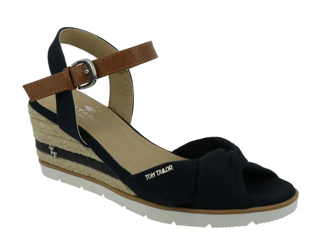tom-tailor-damen-keilsandale-3290403-mit-kn-chelriemen image 1