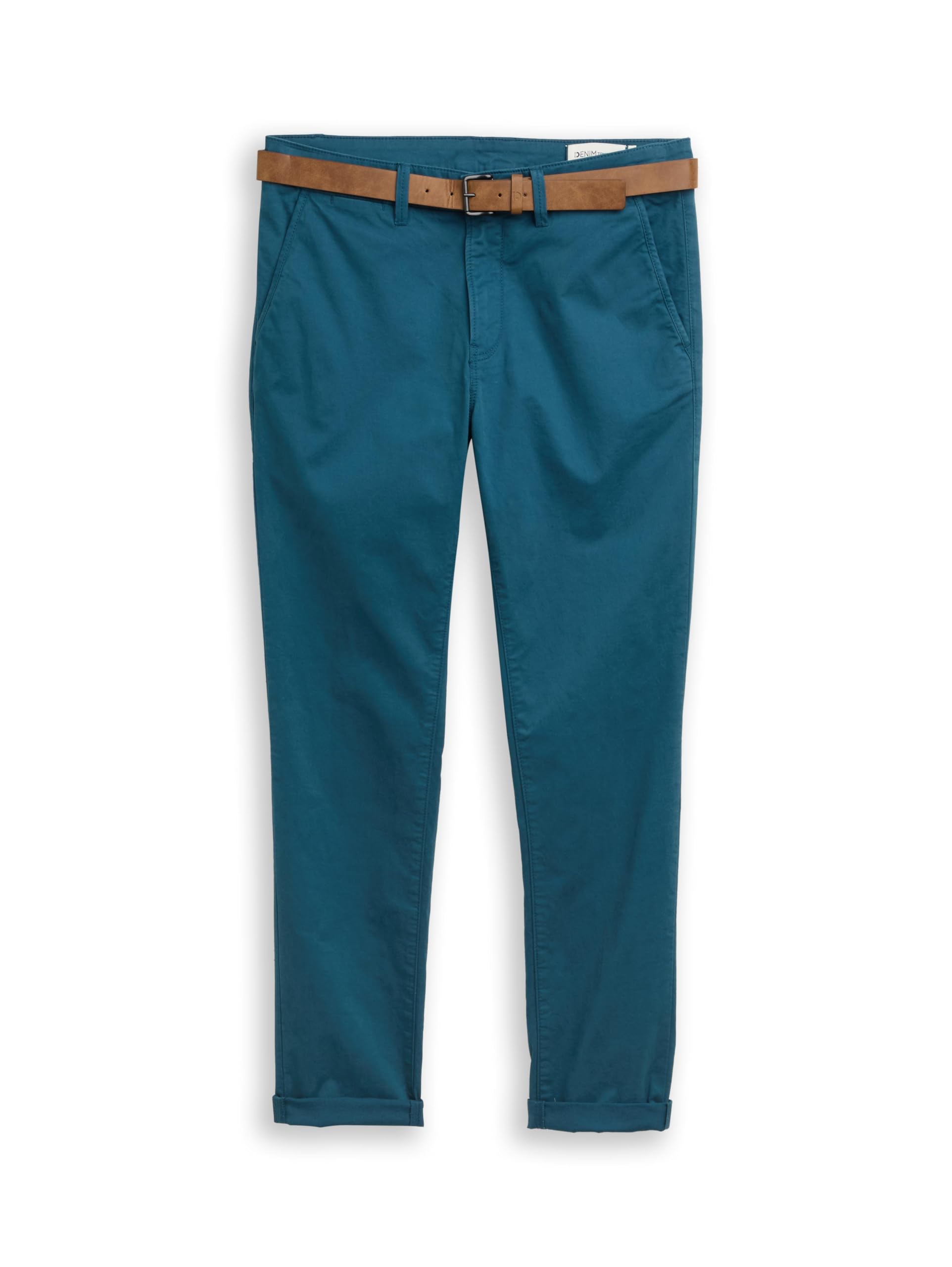 tom-tailor-denim-herren-slim-chino-hose-mit-g-rtel image 4
