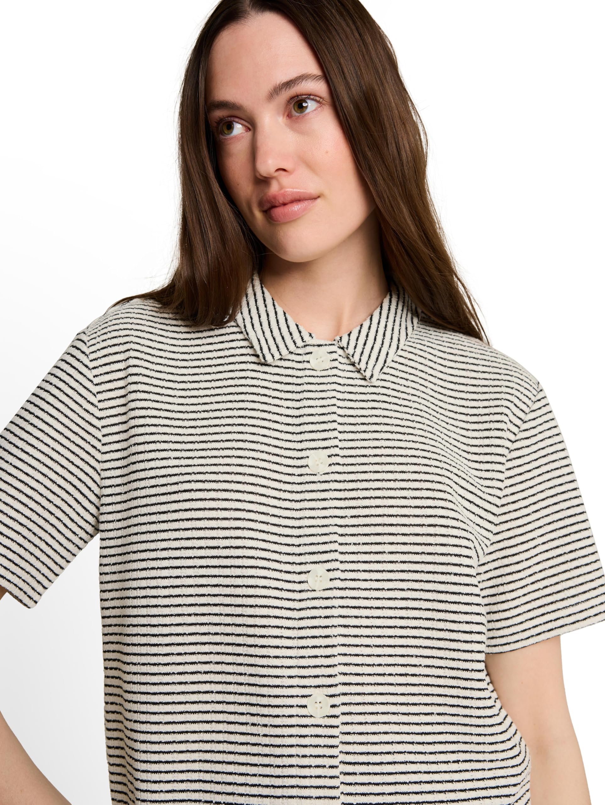 tom-tailor-denim-damen-boxy-fit-t-shirt-1051435-mit-streifen image 4