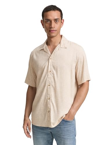 tom-tailor-herren-comfort-fit-kurzarmhemd-im-hawaii-look image 8