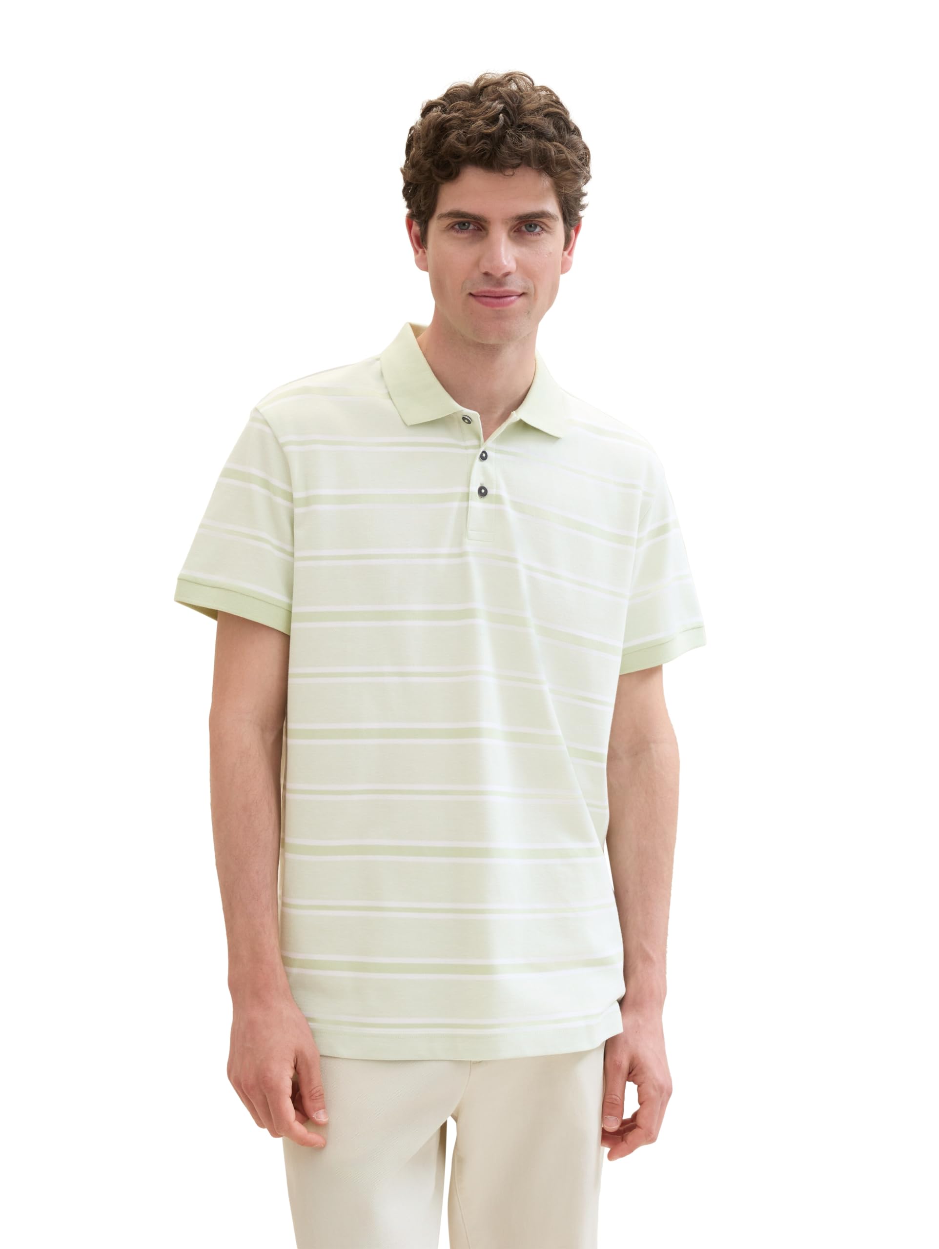 tom-tailor-herren-basic-piqu-poloshirt-mit-streifen image 7