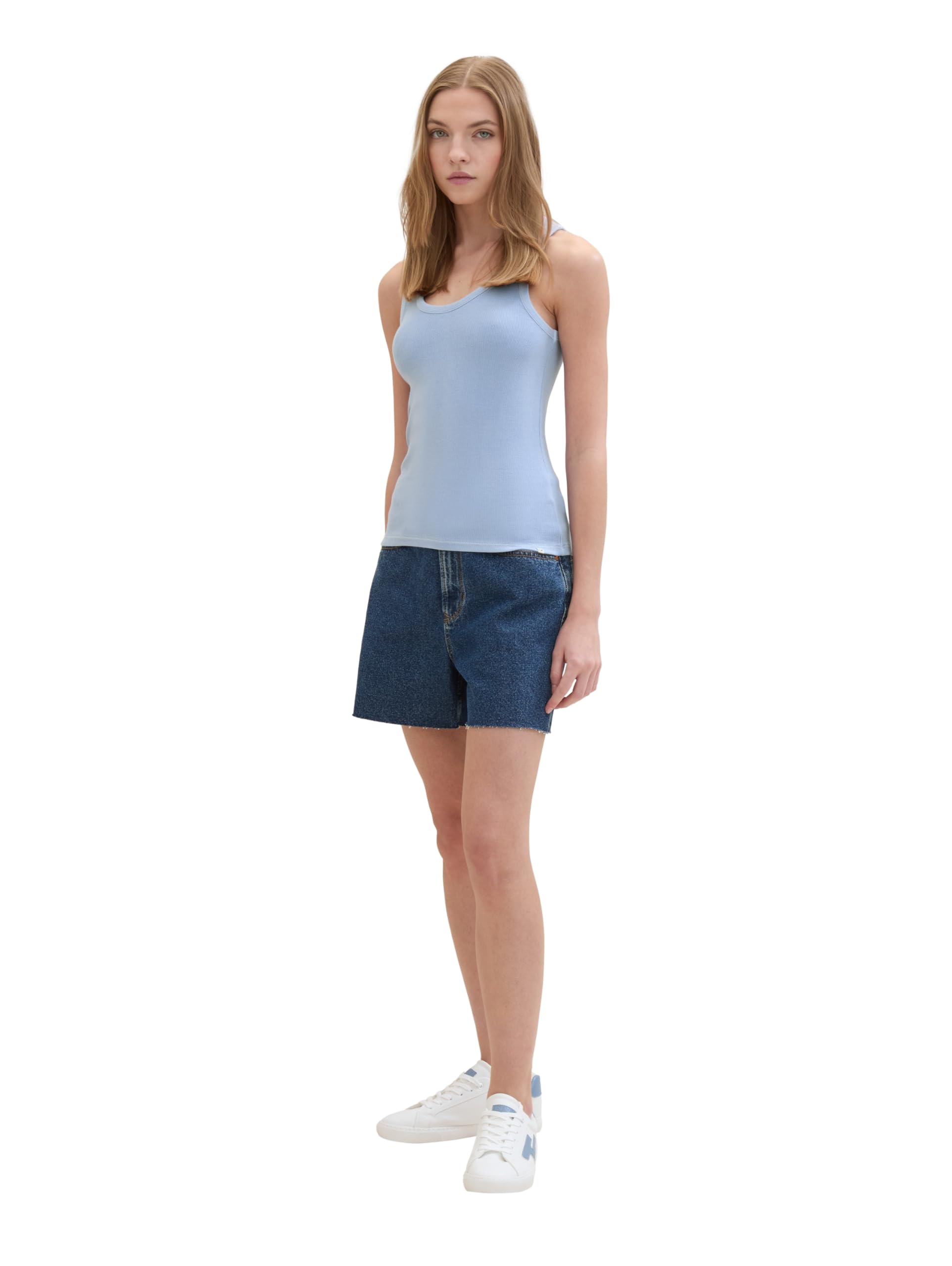 tom-tailor-denim-mom-high-waist-jeans-shorts-damen image 7