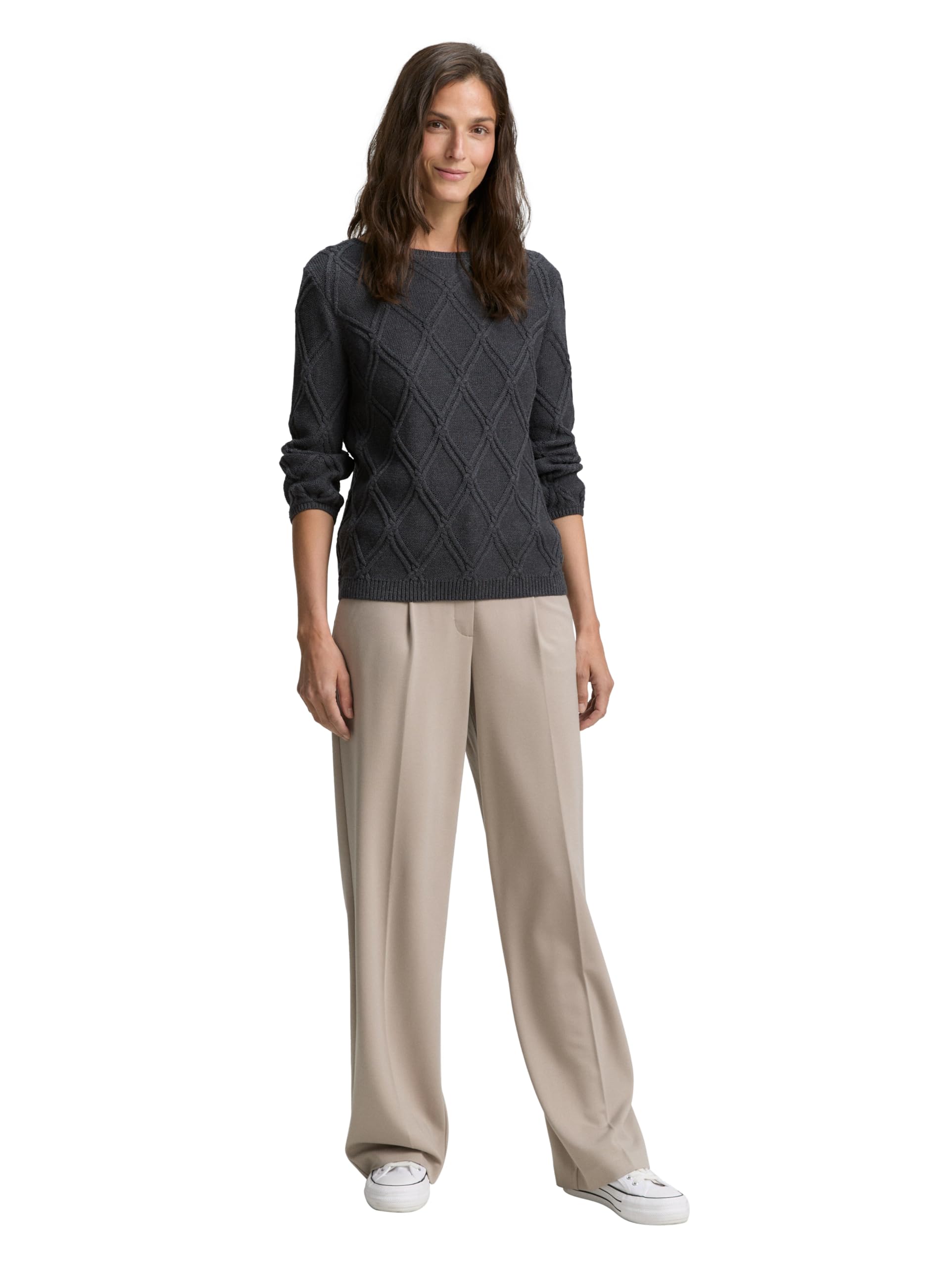 tom-tailor-damen-strickpullover-mit-struktur image 2