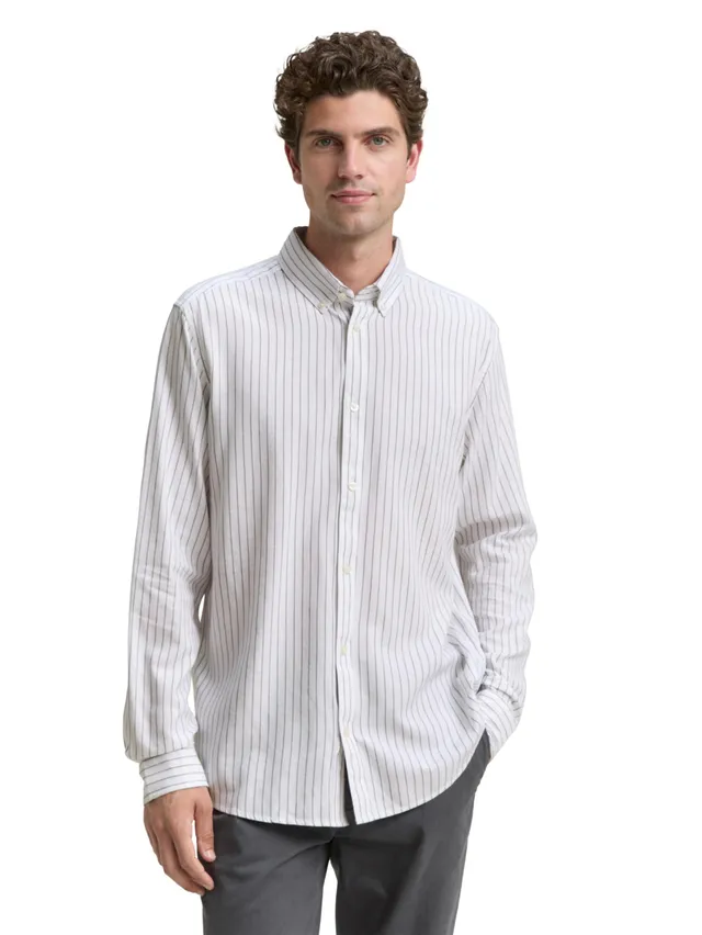 tom-tailor-herren-regular-fit-hemd-mit-streifen image 1
