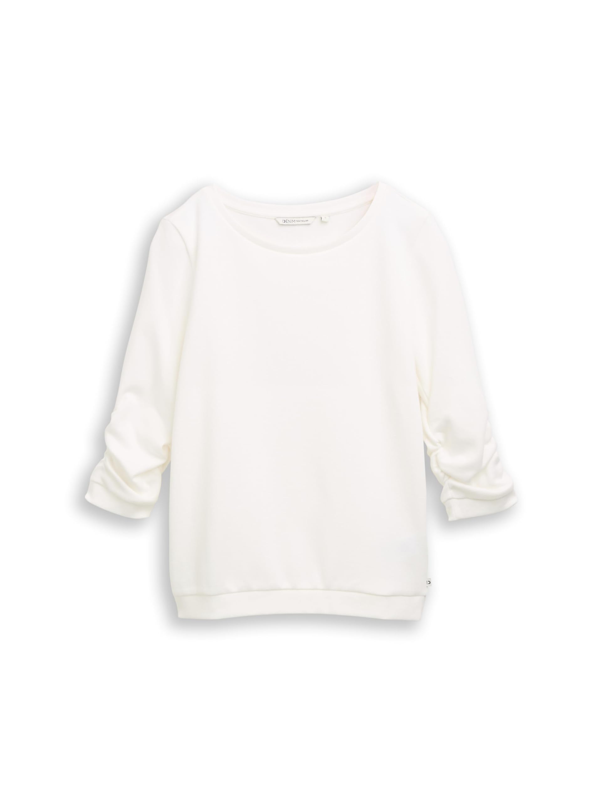 tom-tailor-denim-damen-1049053-fitted-sweatshirt-mit-raffungen-2 image 4