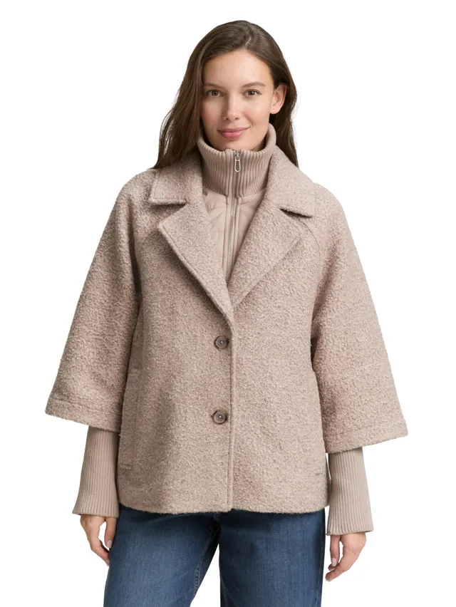 tom-tailor-damen-boucl-cape-jacke-im-2-in-1-look image 1